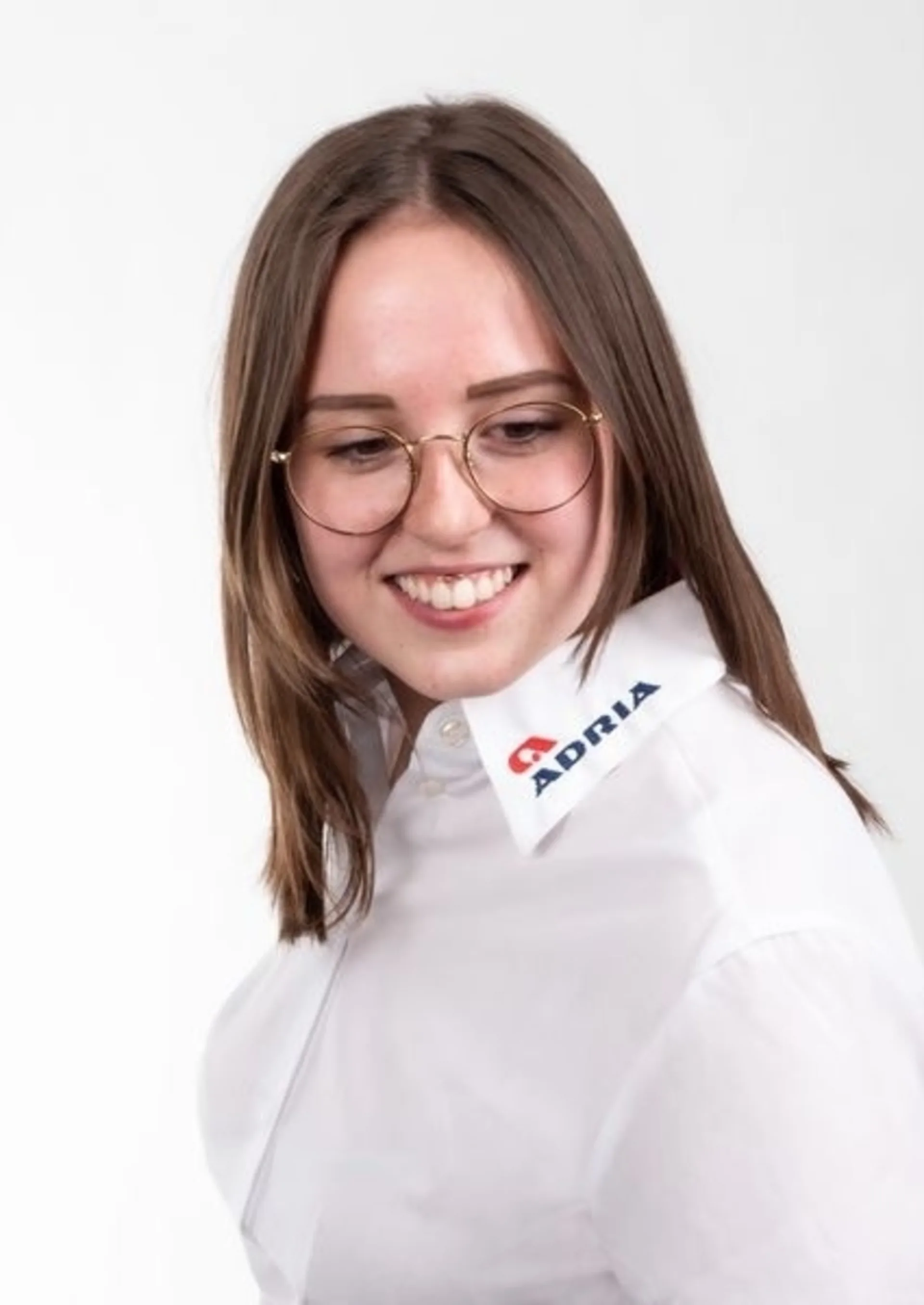 Chemisier femme Adria à manches courtes blanc, taille 38