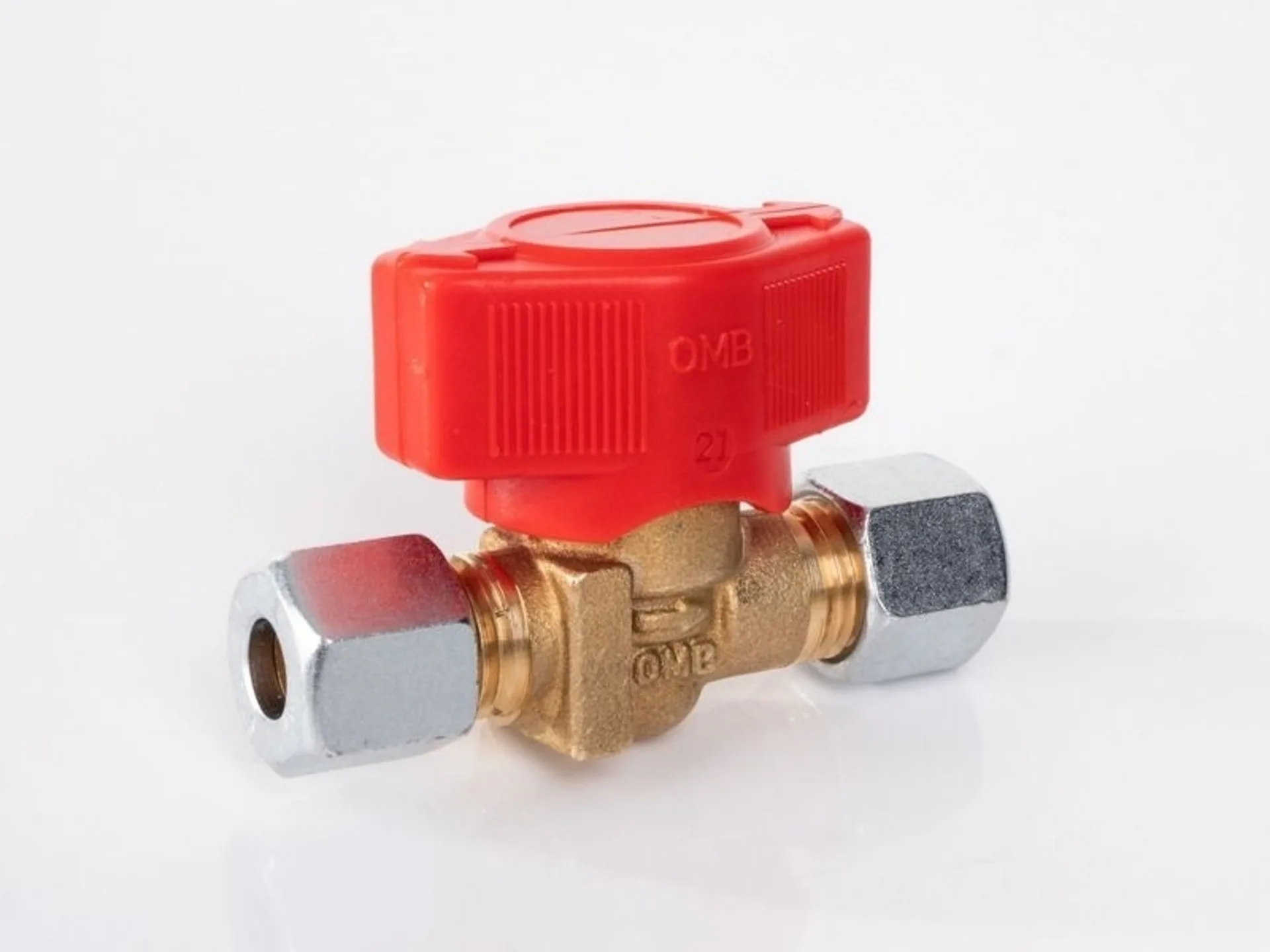 Schnellschluss-Absperrventil für 8mm Gasrohr