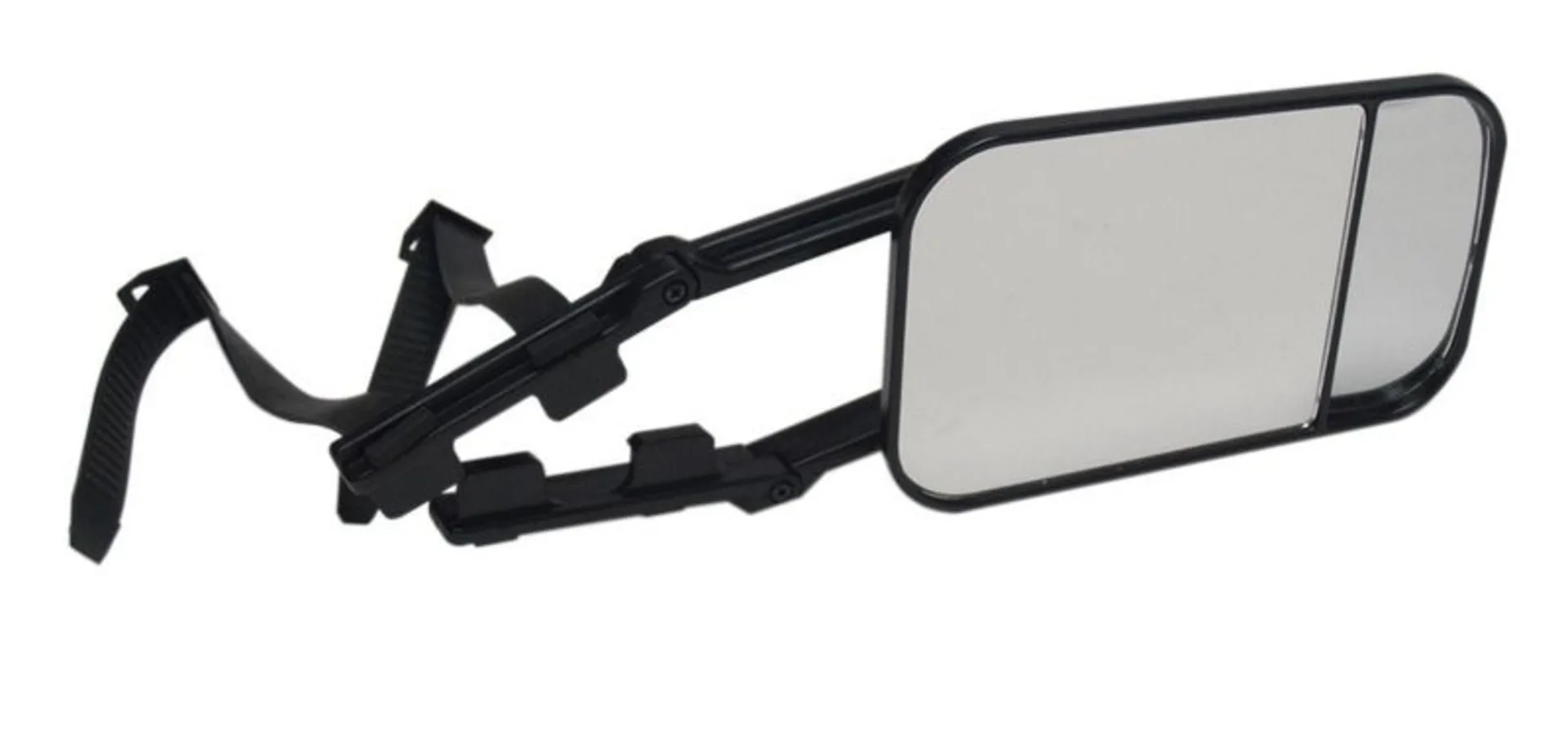 Rétroviseur de caravane Carbest avec miroir d'angle mort intégré et bras de préhension variable