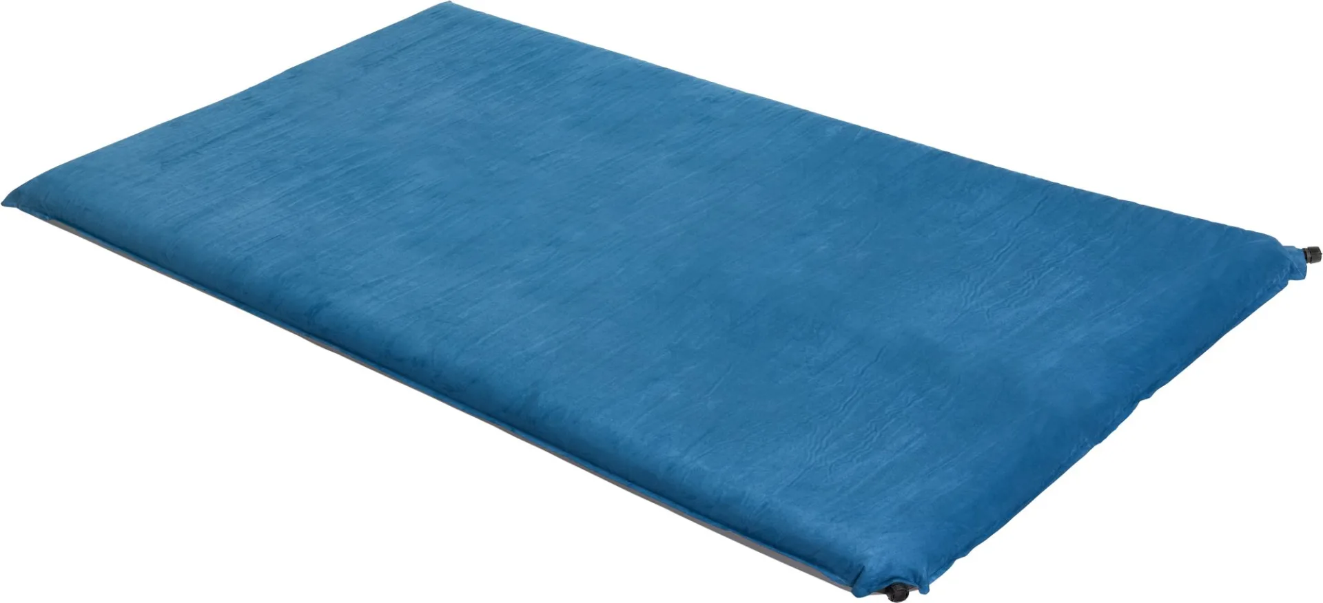 Berger selbstaufblasende Isomatte Double 200 x 130 x 10 cm blau