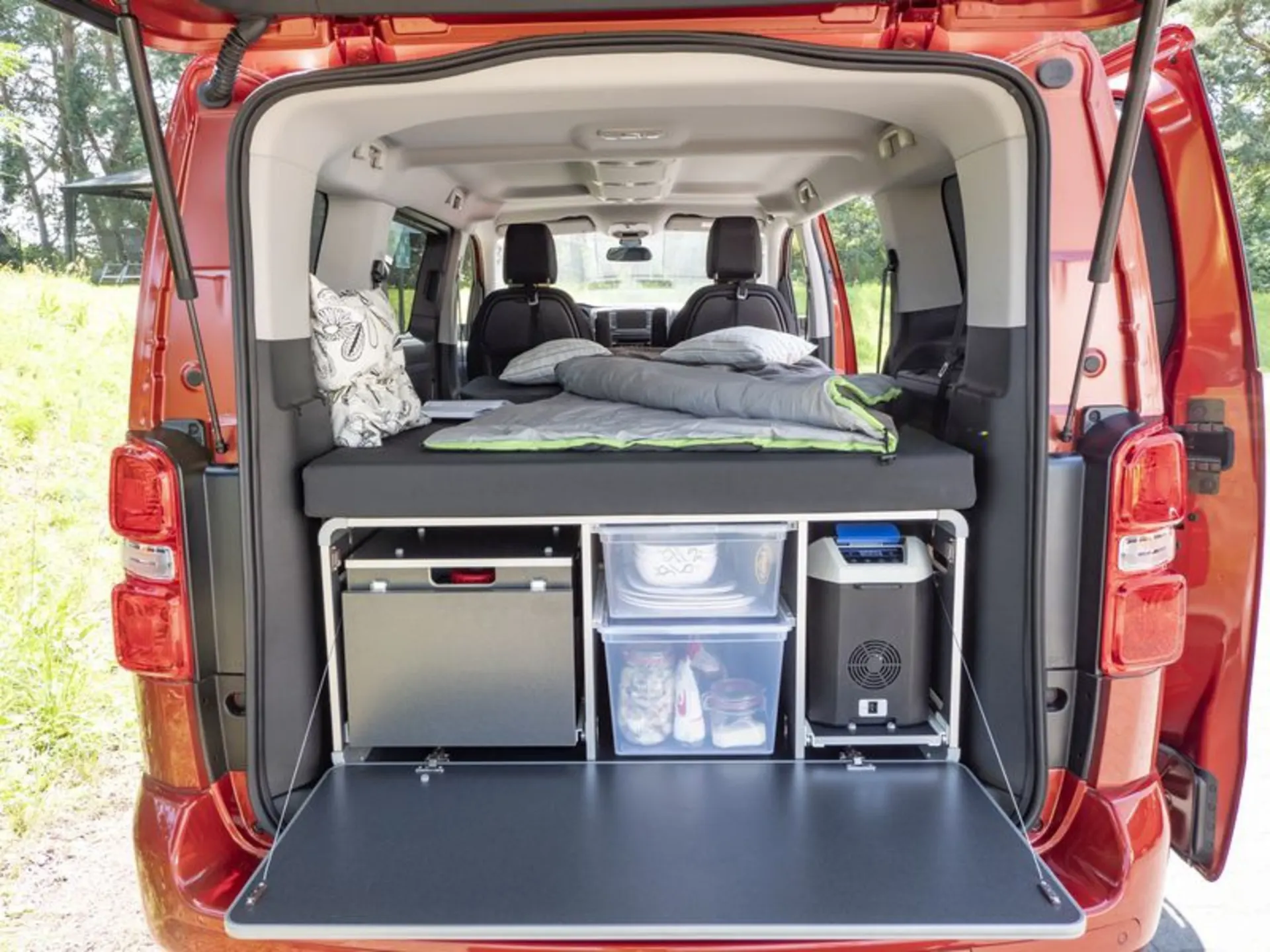 Campingbox M pour VW Caddy et autres minicampers et minivans