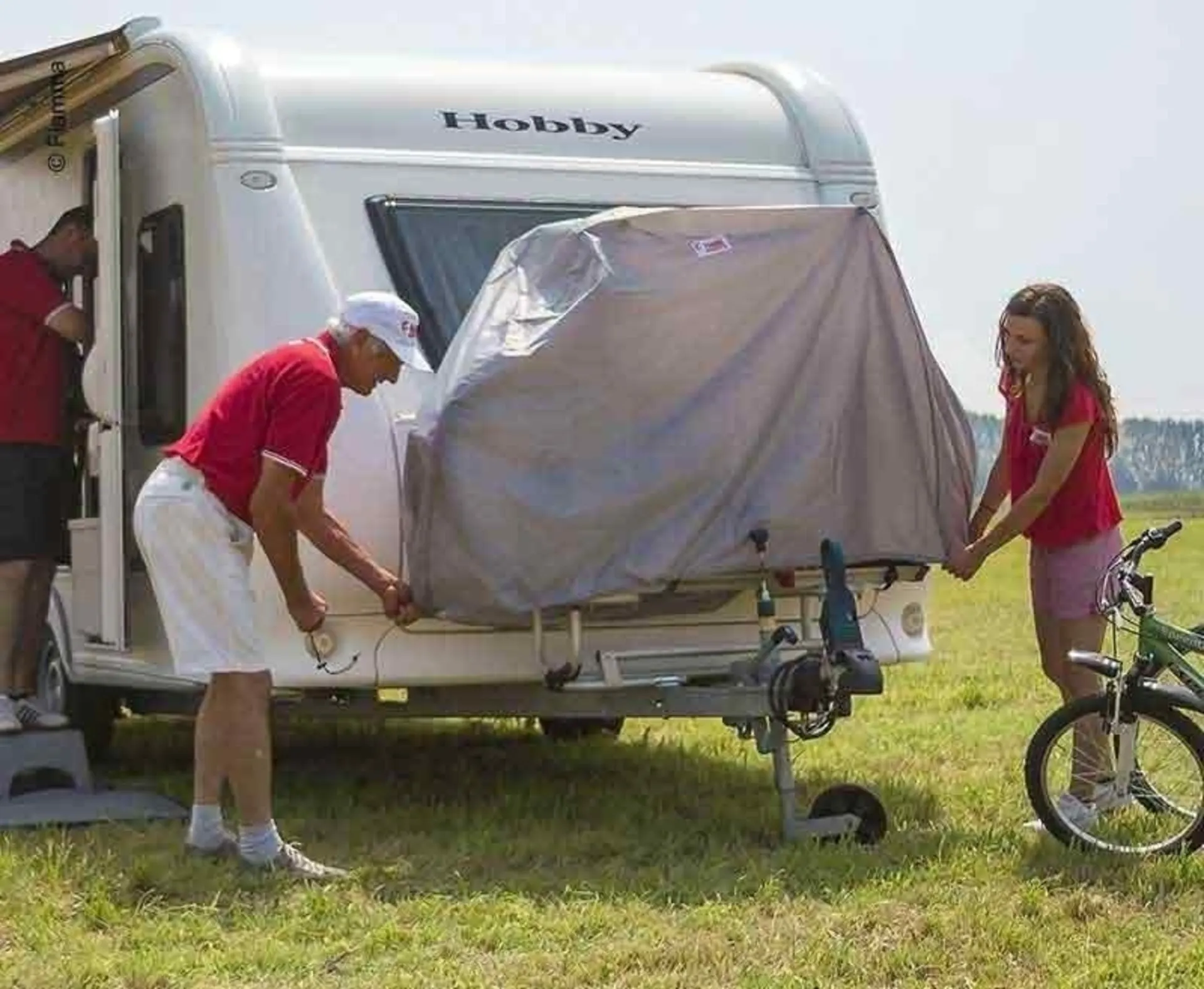 Fahrradhülle Bike Cover Caravan für 2 Fahrräder Fahrradhülle Bike Cover Caravan für 2 Fahrräder