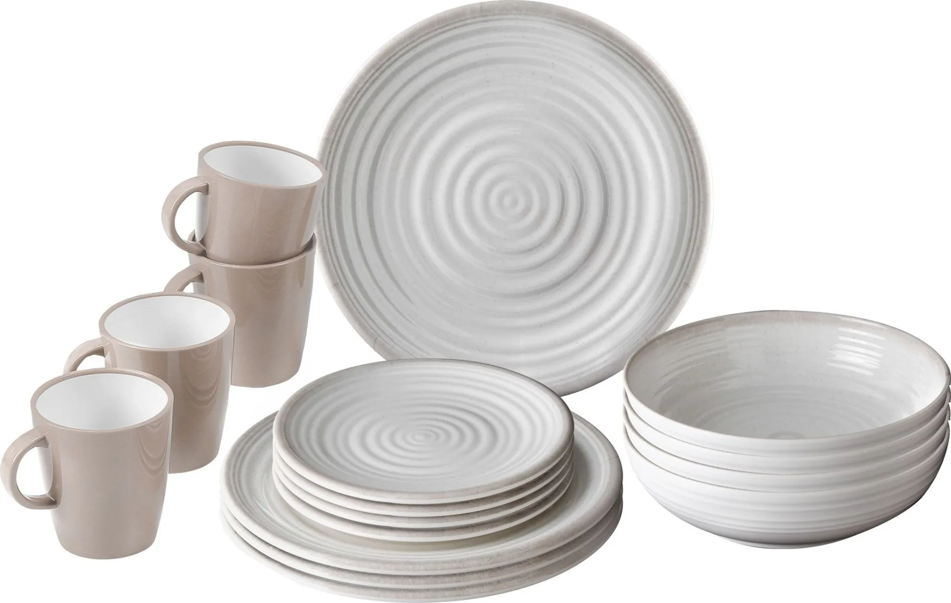 Brunner Savana Lunch Box Geschirr Set 16-tlg.