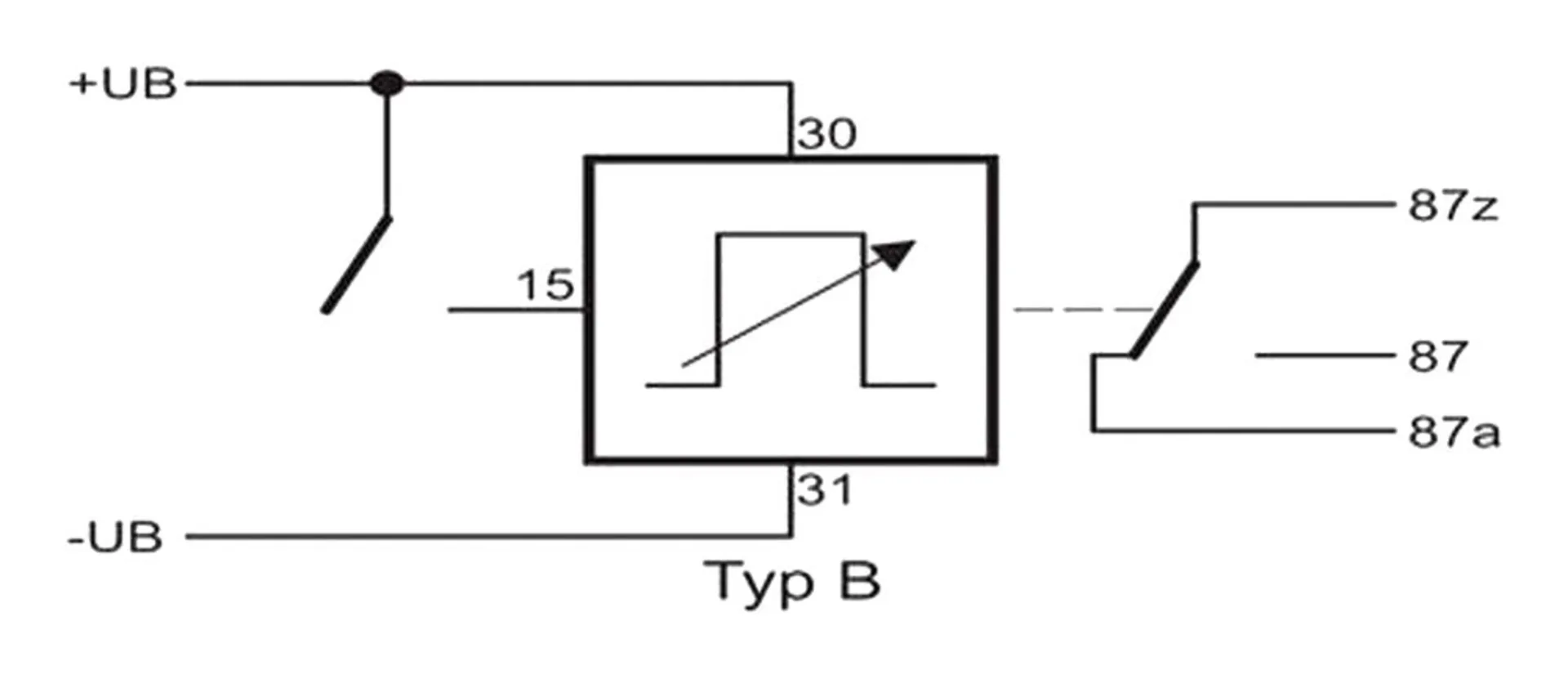Zeitrelais 12V 10A universal