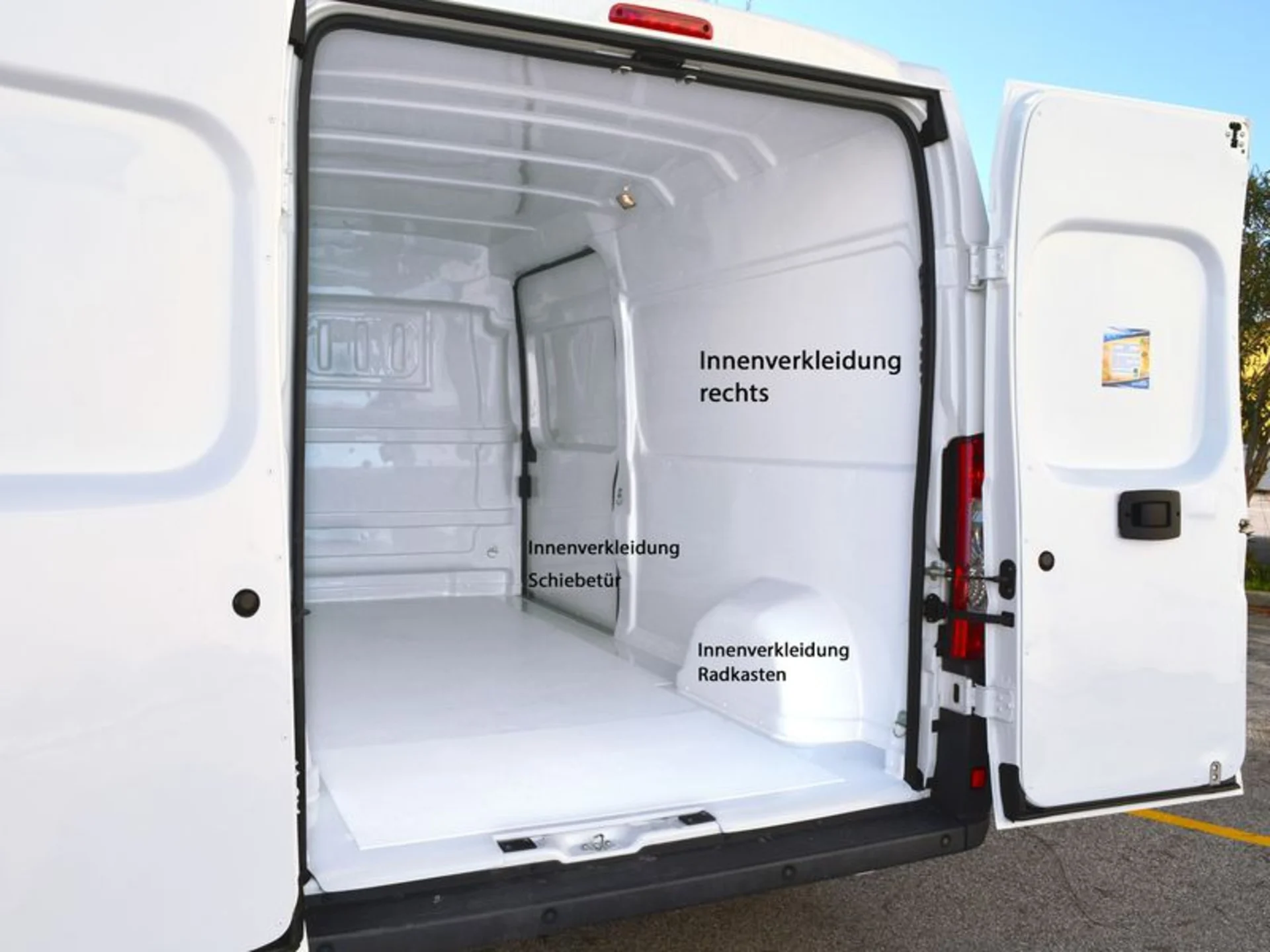 Fiat Ducato Innenverkleidung in Weiss