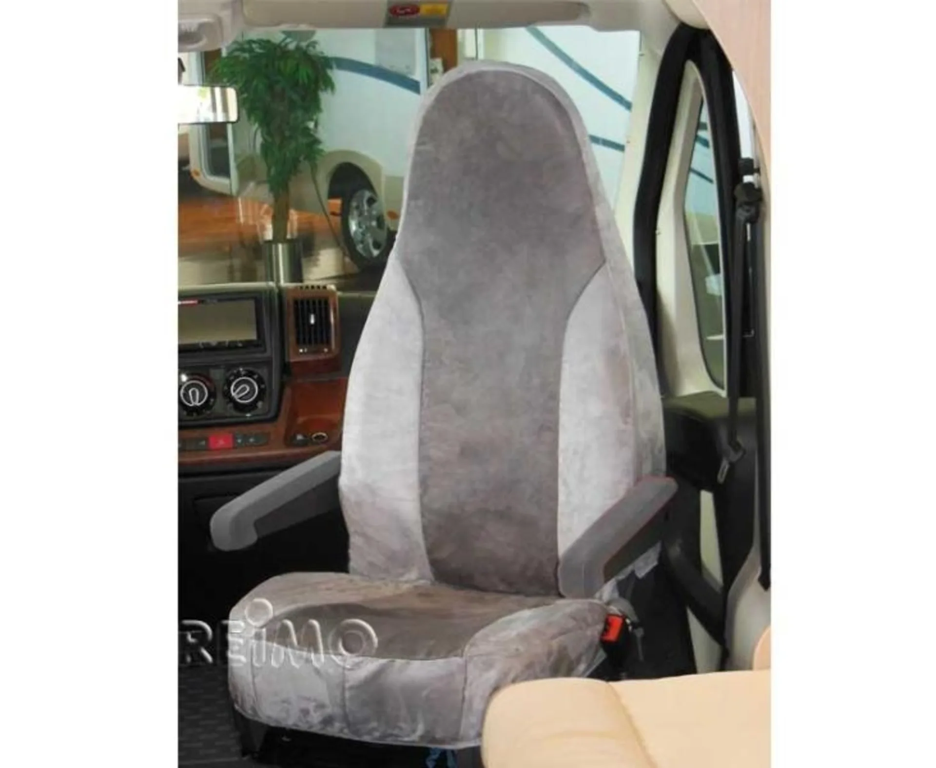 Hindermann Housse d'accoudoir pour MB Sprinter - siège AGUTI Milan 12 2 pièces Anthracite