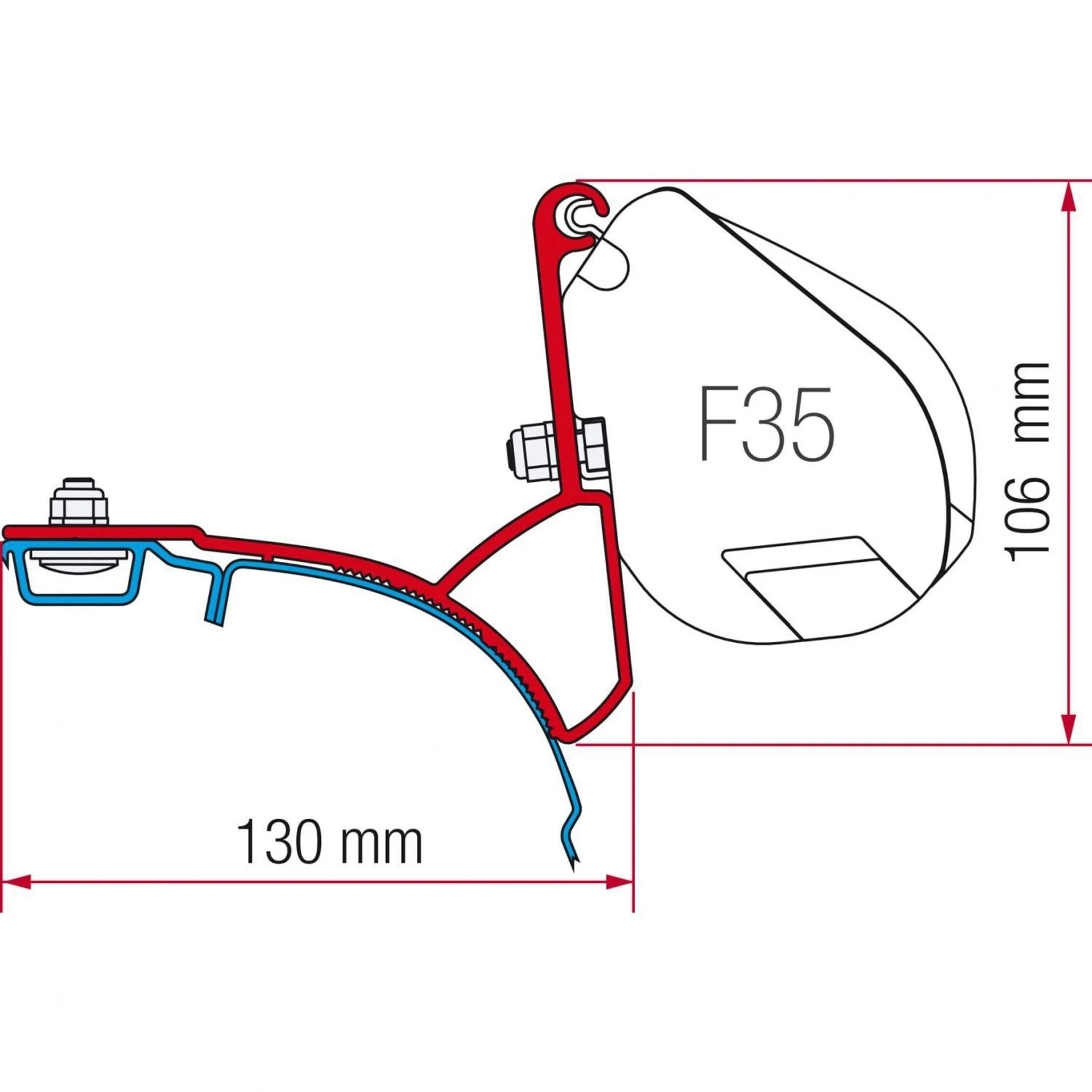 Fiamma F35 Pro Kit VW T5 Multivan - Transporter