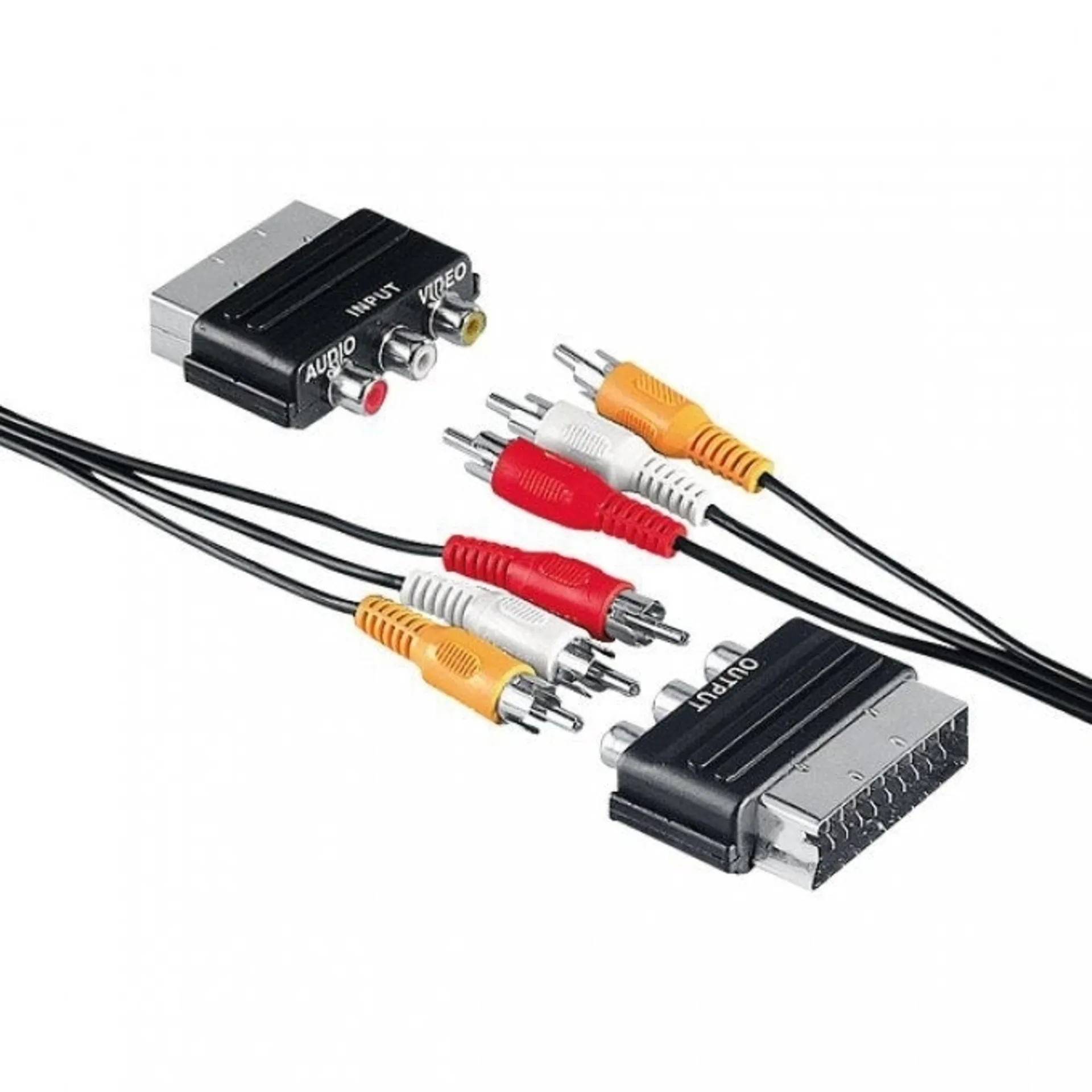 Video-Anschluss-Set "Scart + Cinch"