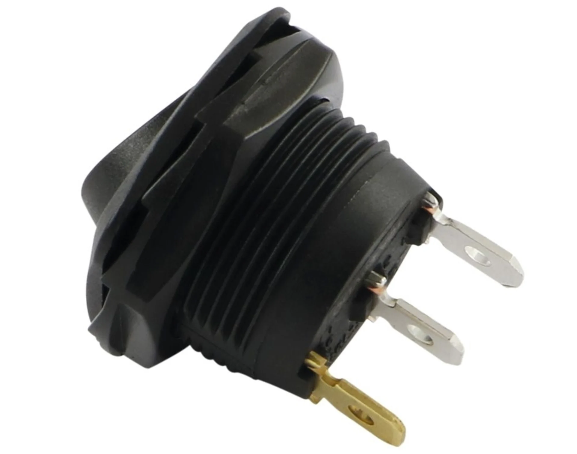 Schalter mit LED grün Ein-Aus 12/24V