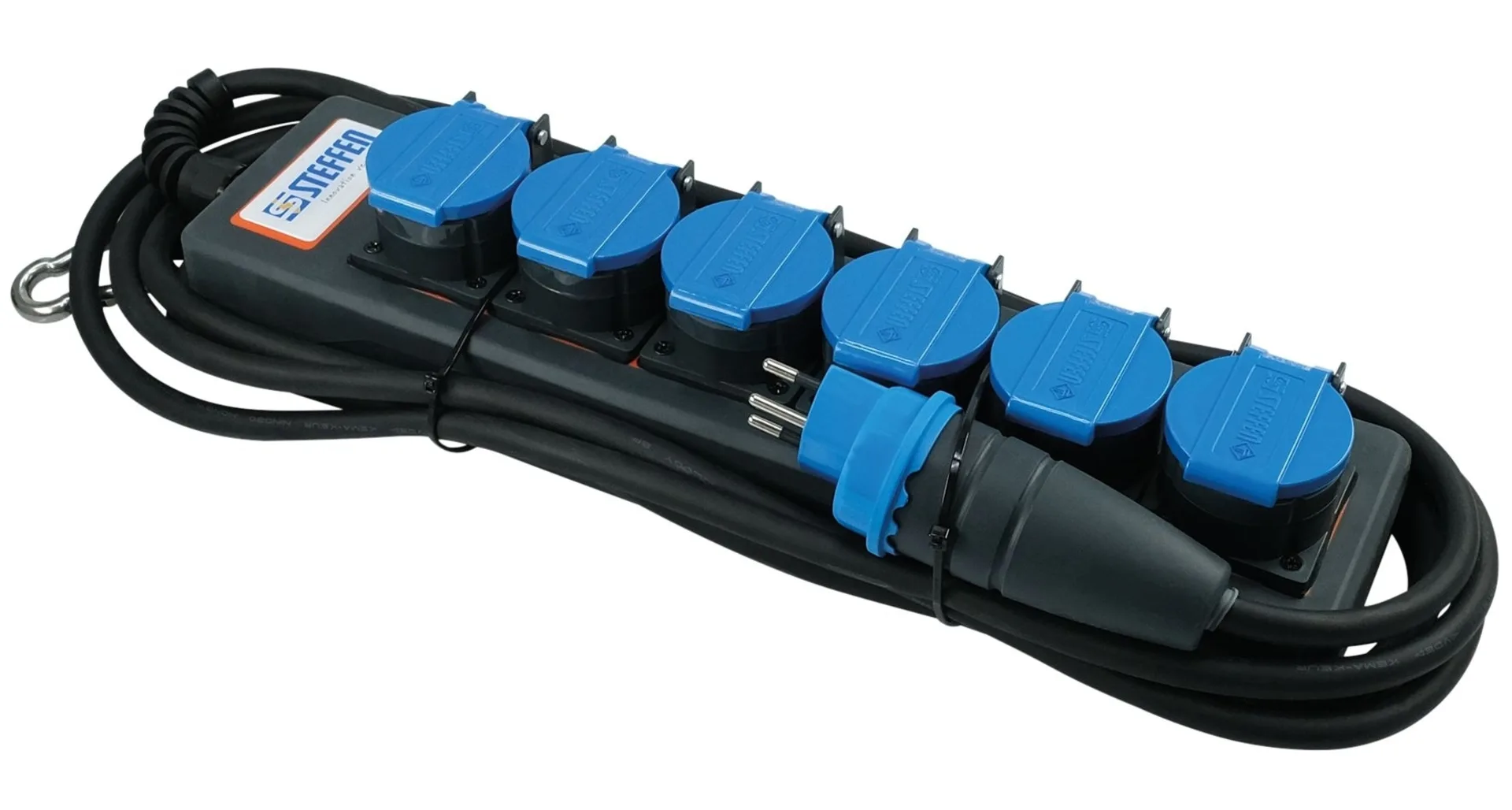 Steckdosenleiste 6x T13, IP55
