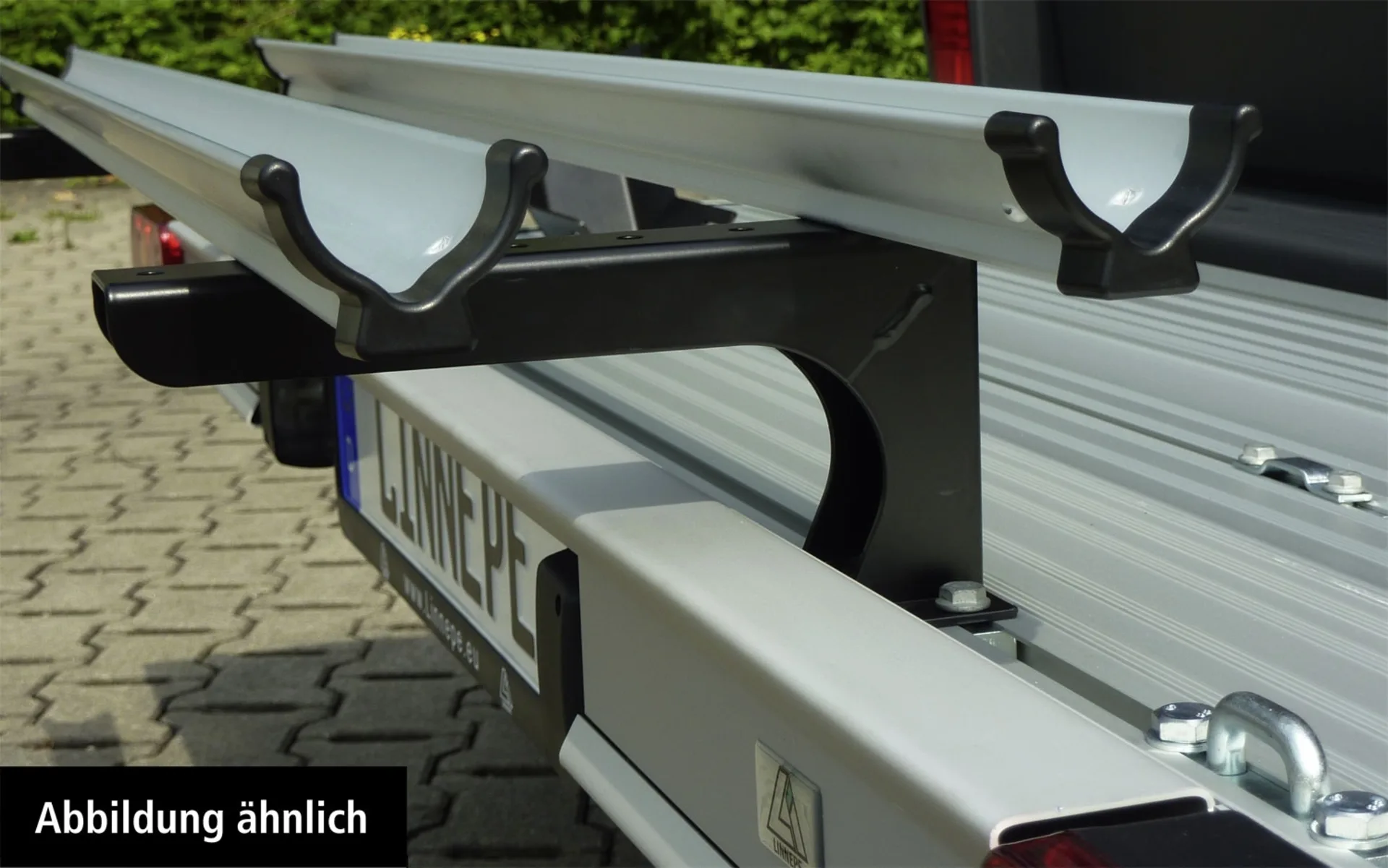 Linnepe Fahrradhalter Plus für Lasgenträger SlidePort