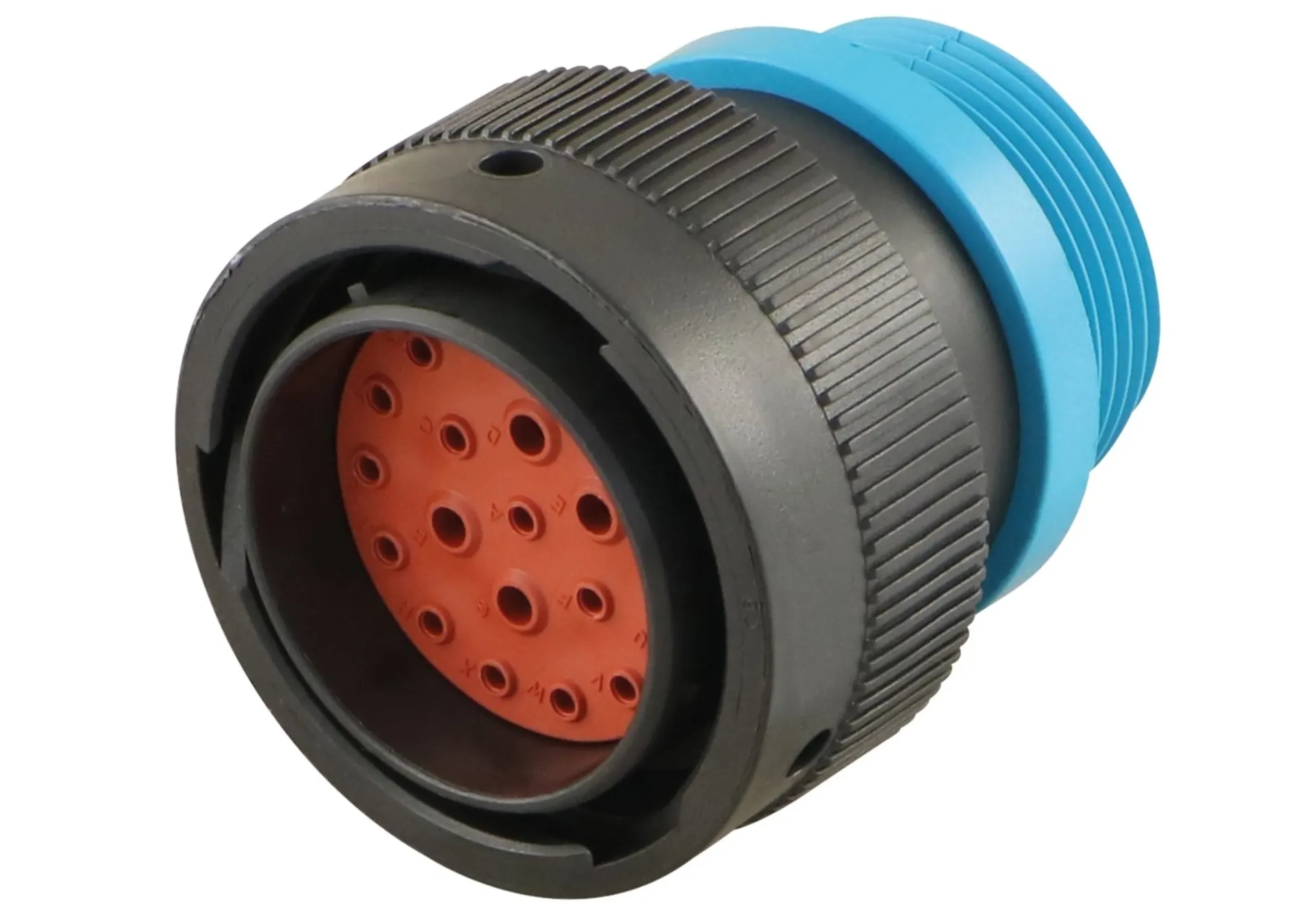 "Deutsch" - Stecker 21-pol Mit Gewinde M35 x 1.75 mm für Abdeckkappe