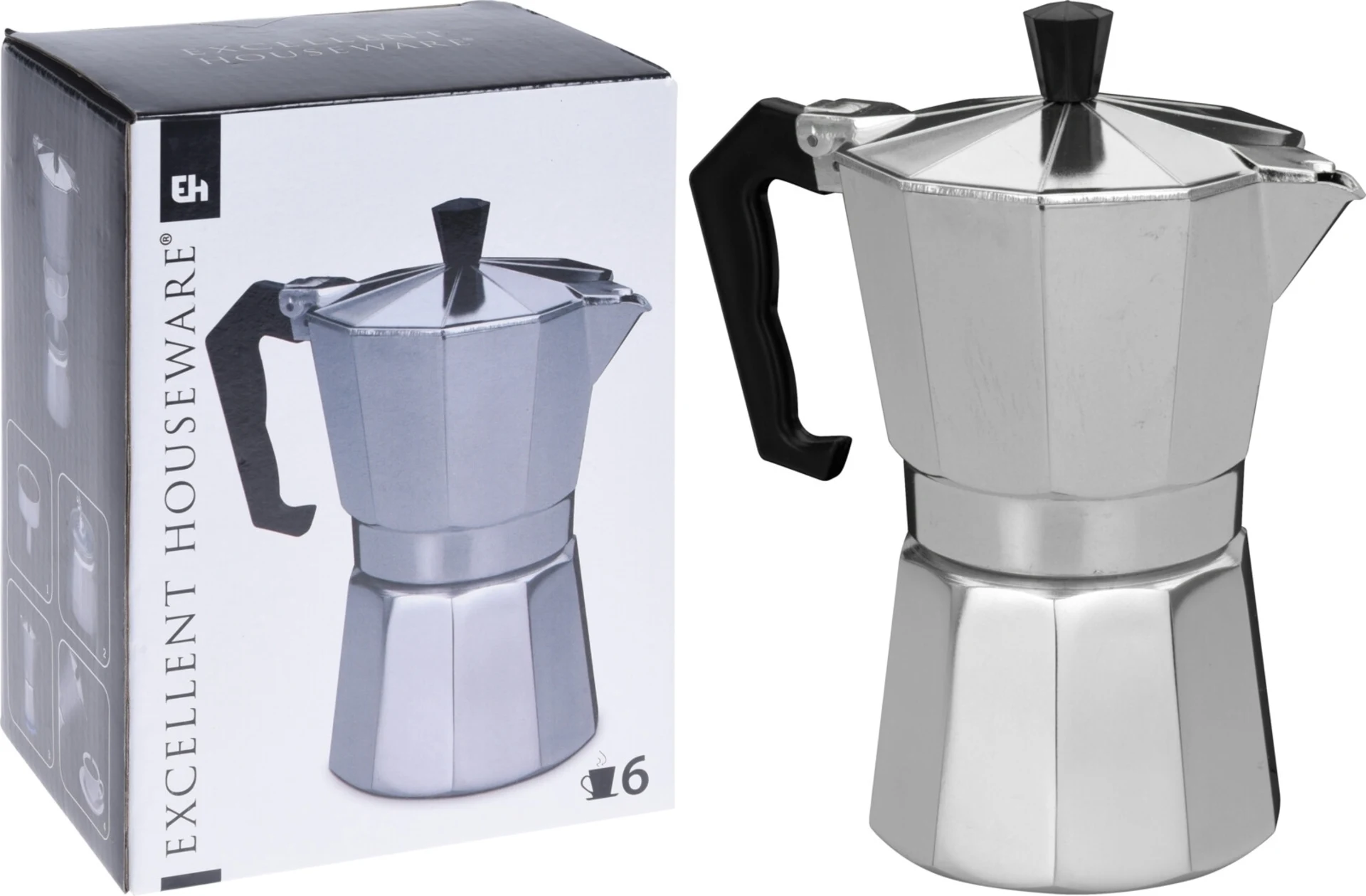 Espresso Maker 330 ml Aluminium