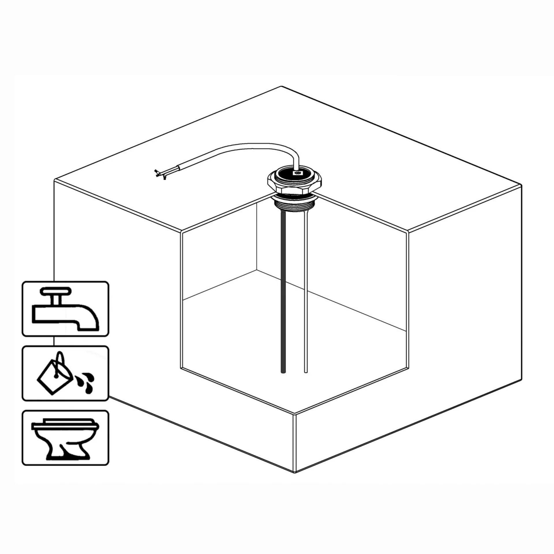Büttner MT électrode de réservoir