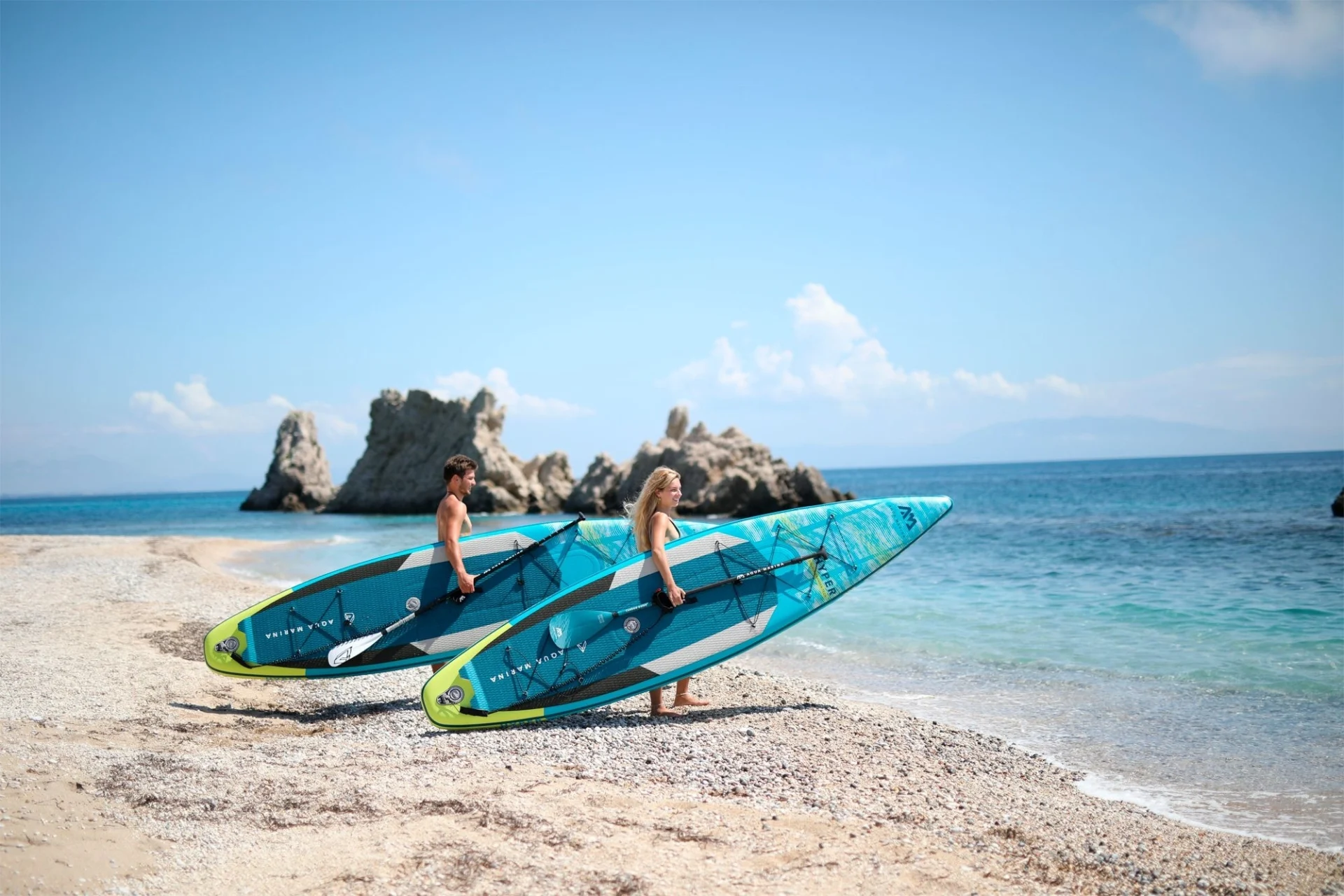 Aqua Marina Hyper Stand Up Paddling SUP-Board Set 5 teilig 381 cm Aqua Marina Hyper Stand Up Paddling SUP-Board Set 5 teilig 381 cm