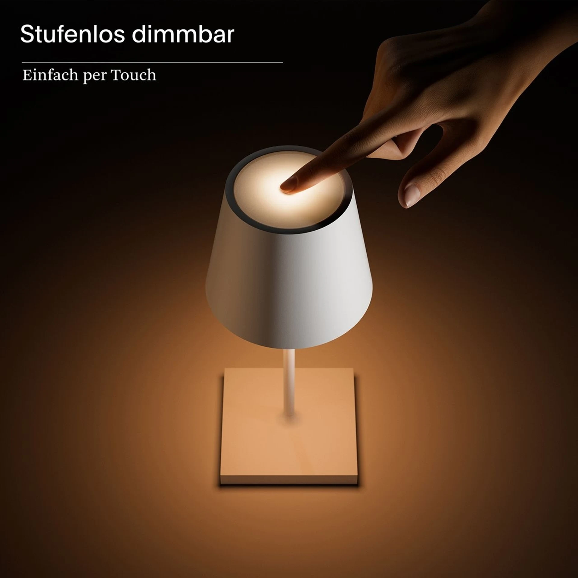 Lampe de table rechargeable Sigor Nuindie mini 250 mm, vert sapin Lampe de table rechargeable Sigor Nuindie mini 250 mm, vert sapin