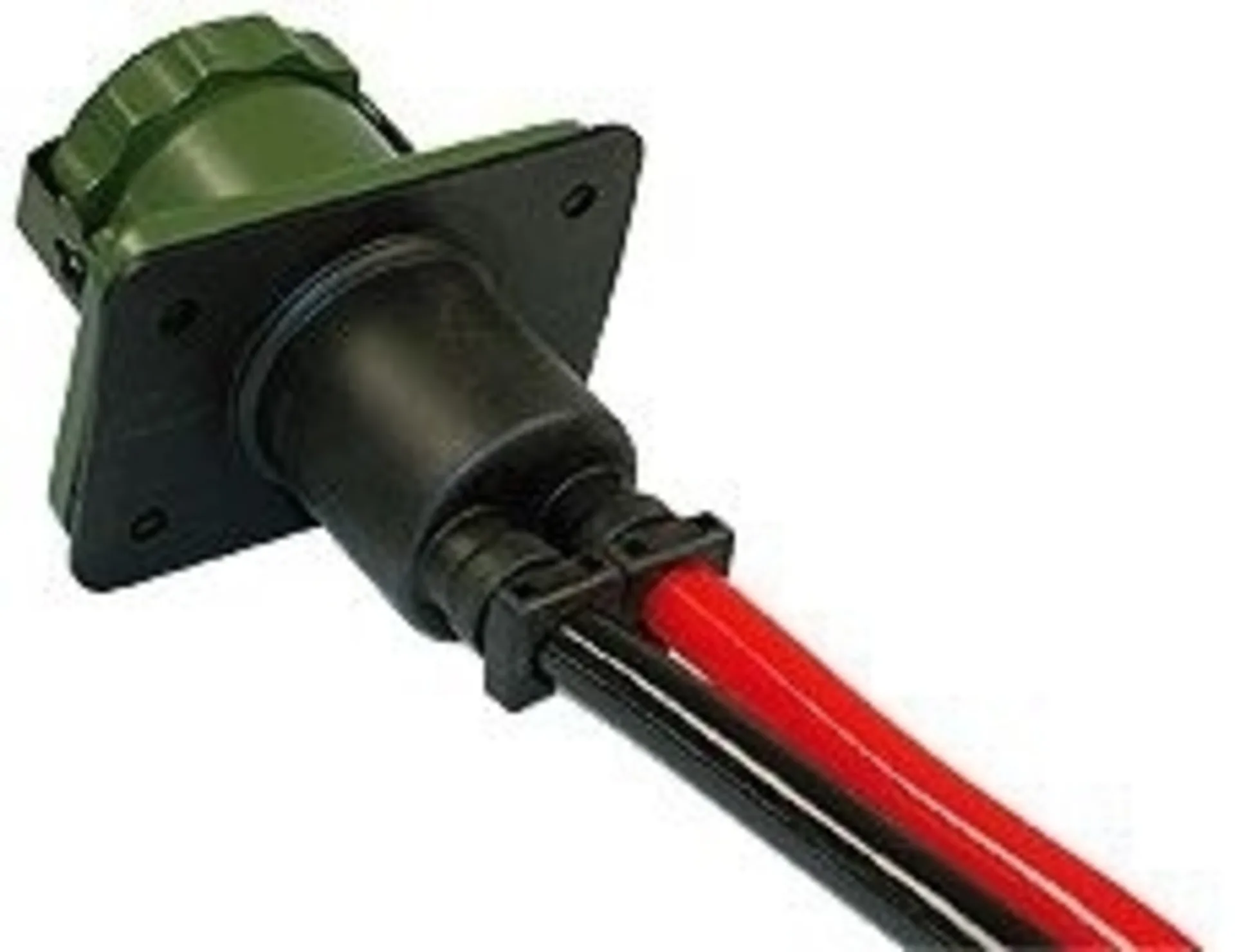 Nato-Steckdose 2-pol. 35 - 50 mm2 Metall