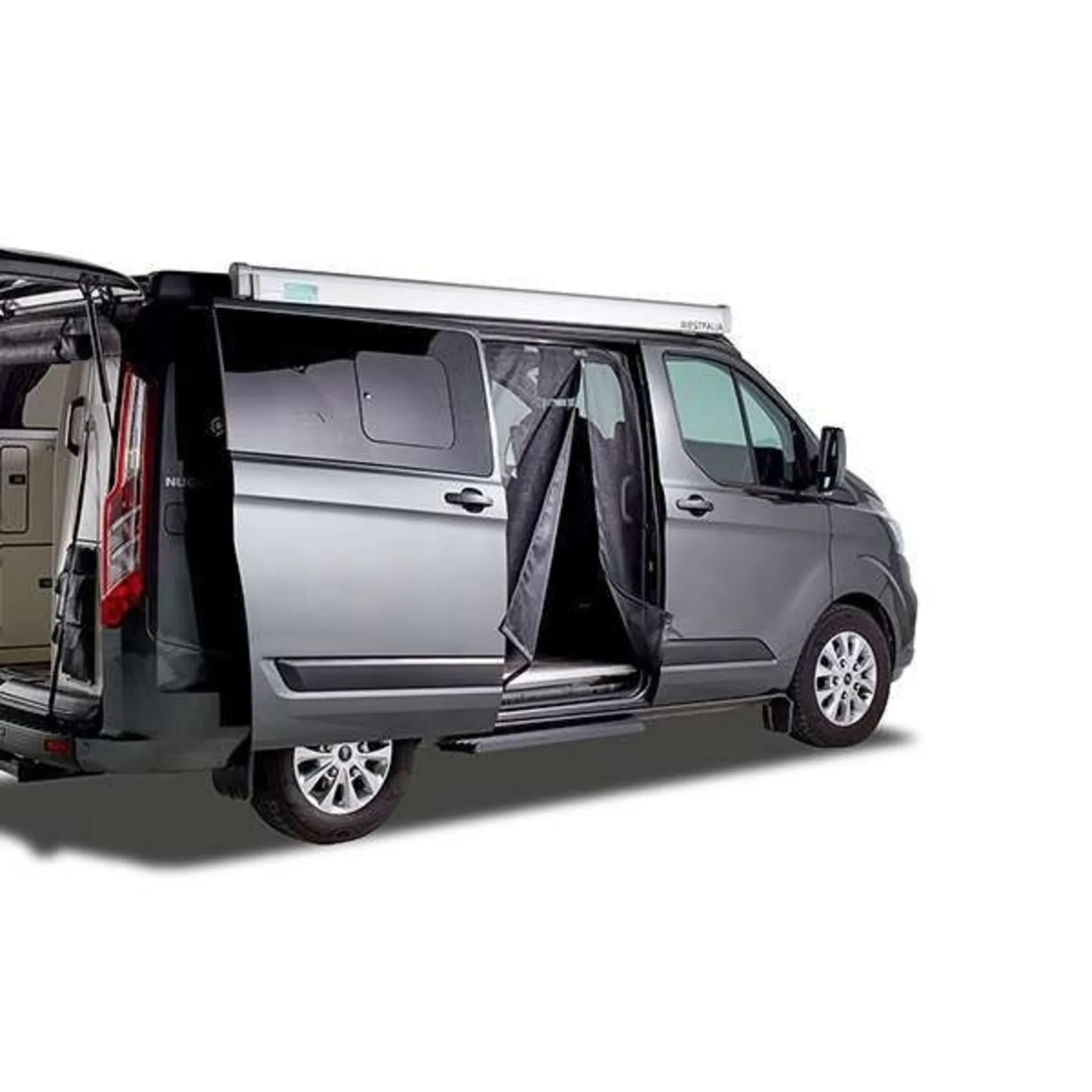 Moskitonetz VanQuito Ford Transit ab 2014 Schiebetür feinmaschig