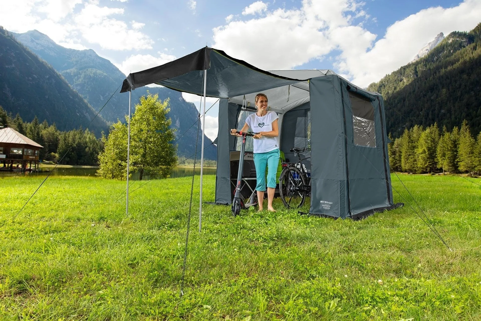 Berger Positano Air 4-Season Tente universelle gonflable
