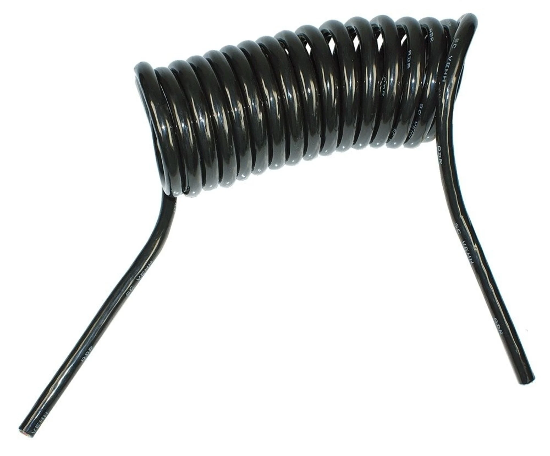 Ladestrom-Spiralkabel 7-pol. 3.0/4.5m Hytrel, ADR/GGVS, IP69K