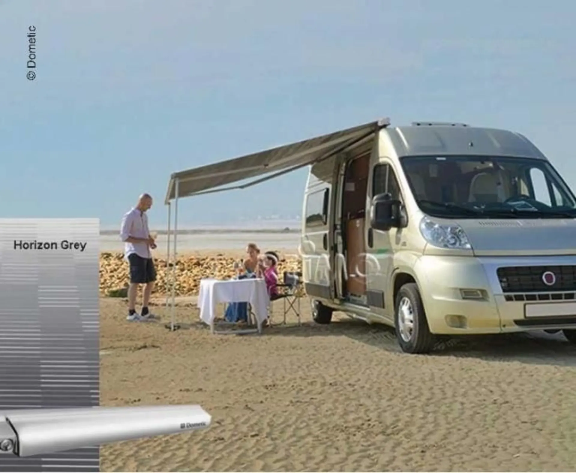 Perfect Roof 2000 3,25 Gehäuse silb.Tuch Horizon G