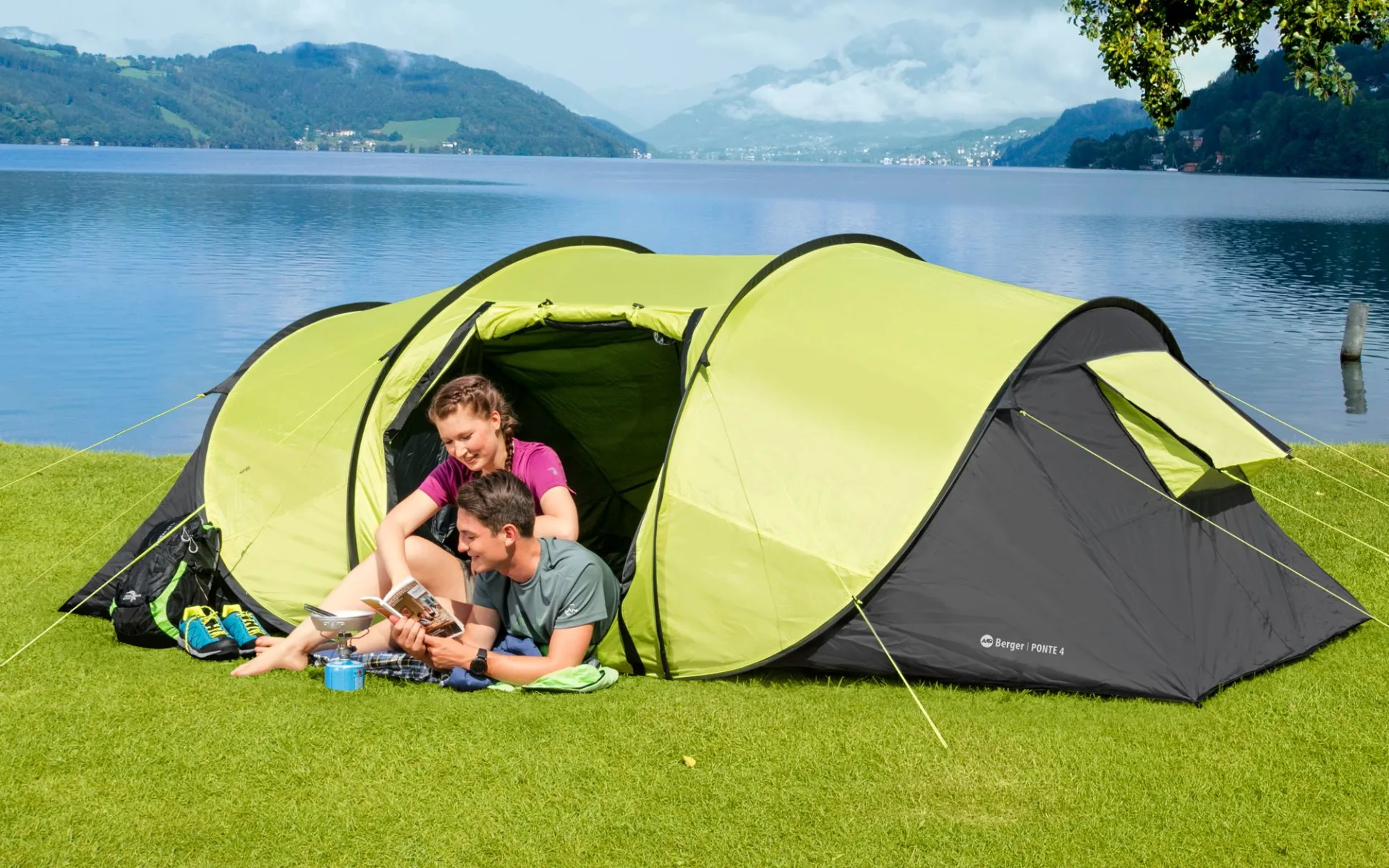 Berger Ponte 4 Tente à jeter Berger Ponte 4 Tente à jeter