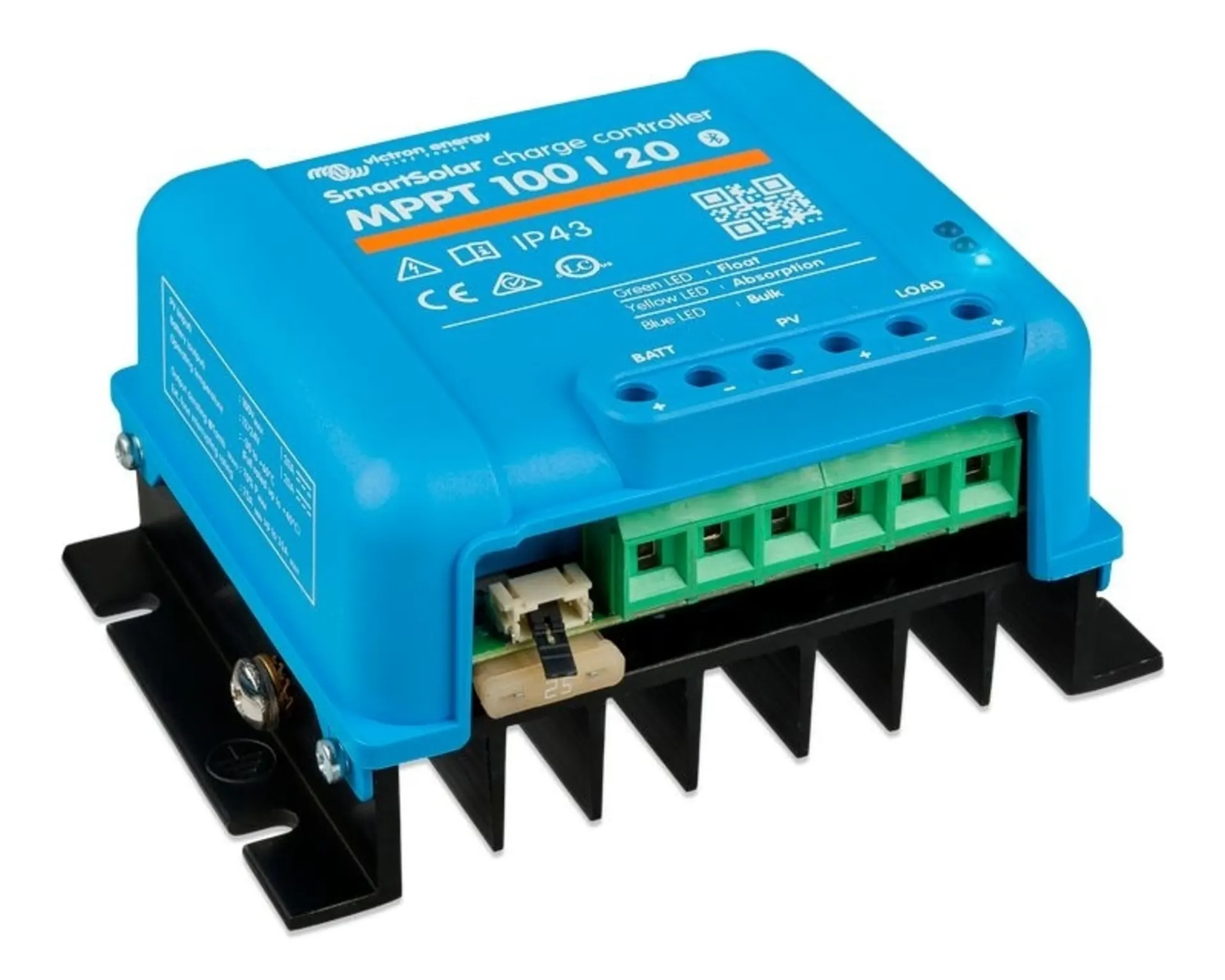 Victron Energy SmartSolar 100/20 MPPT Solarladeregler 20 A 12 / 24 / 48 V