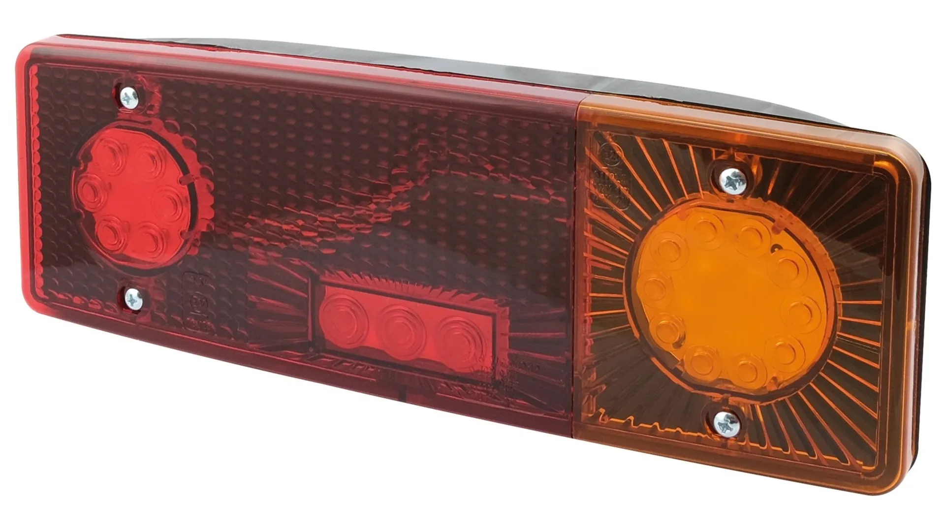 WAS - LED-Schlussleuchte 12/24 V rechts 288 x 101 x 65 mm ohne Rückstrahler