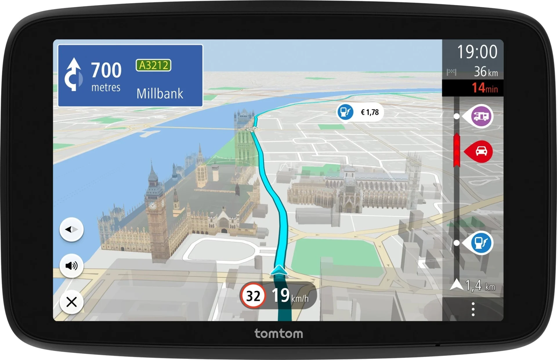 TomTom GO Camper Max (2. Generation) Navigationssystem 7 Zoll TomTom GO Camper Max (2. Generation) Navigationssystem 7 Zoll