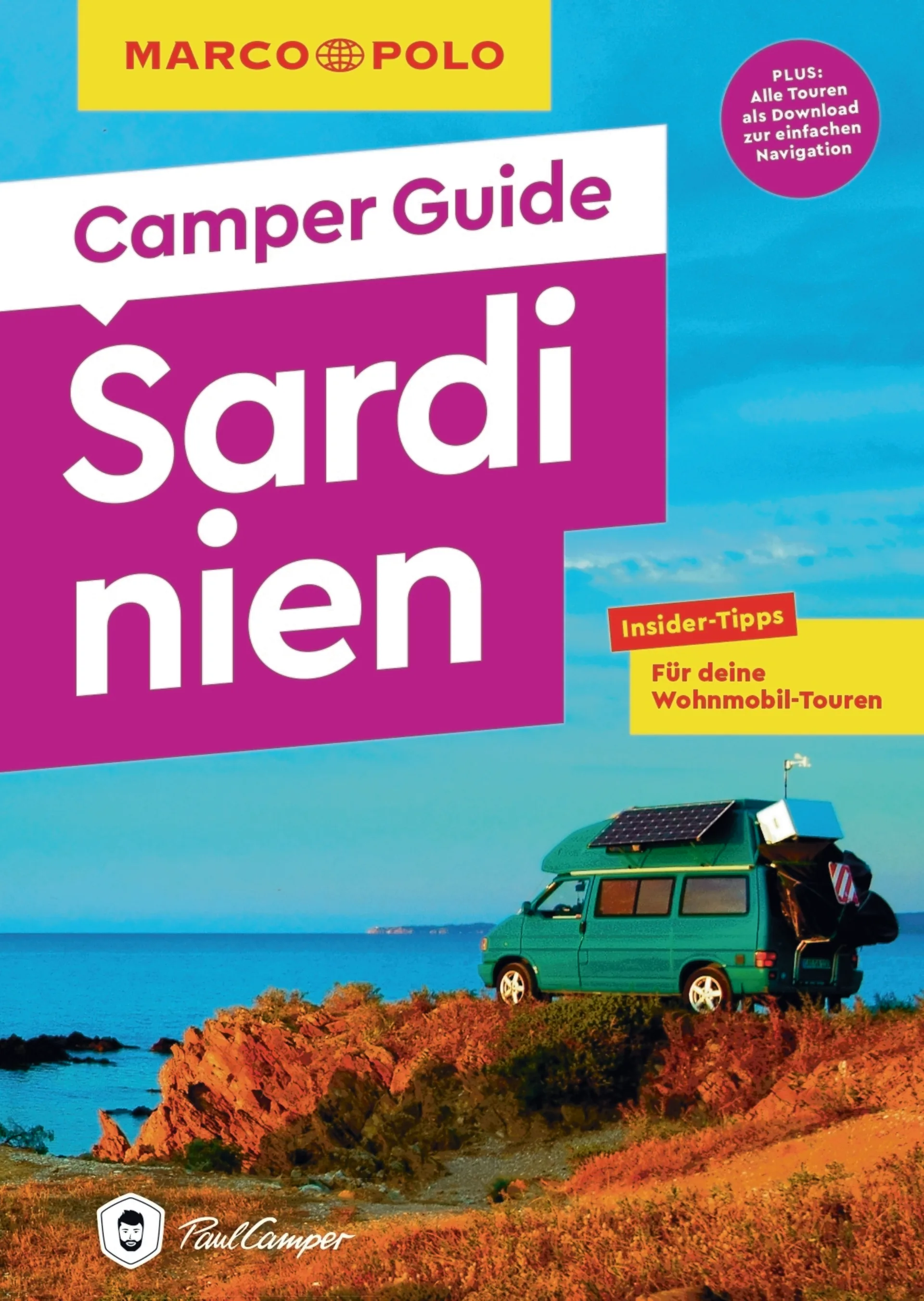 Lutz T, MARCO POLO Camper Guide Sardinien