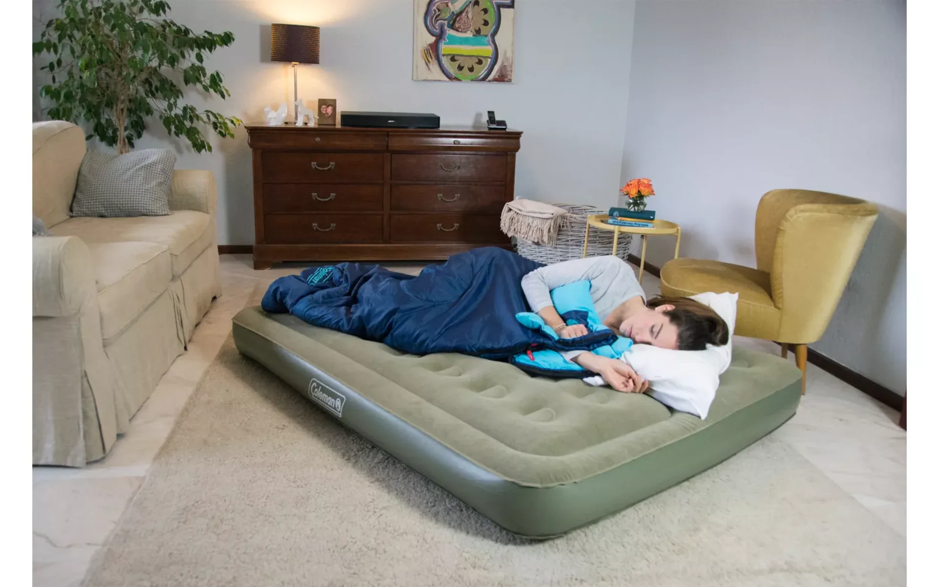 Coleman Maxi Comfort Bed Double lit à air 198 x 137 x 22 cm