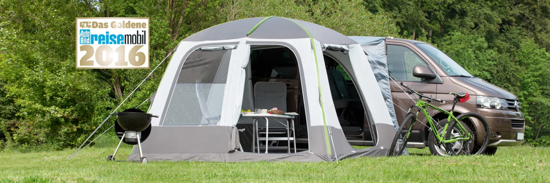 BUSZELT ISOLA AIR TURBO, 300 X 300 CM (Einkammer-