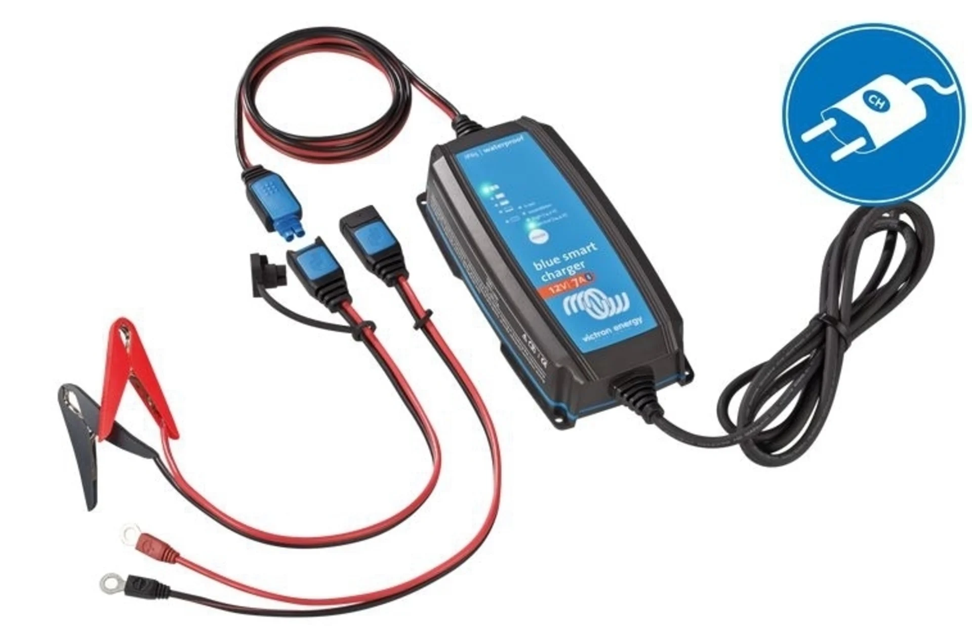 Victron - Batterieladegerät 12 V 7 A, IP65