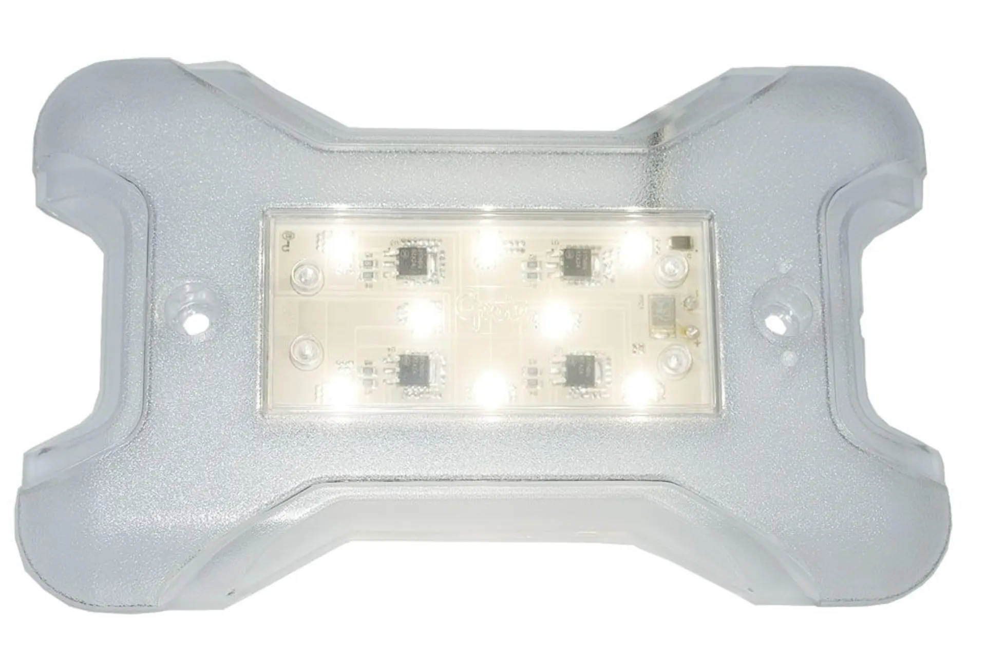 Grote X-100 - Lampe d'intérieur LED 24 V, 195 x 120 x 14 mm, 150 lumens