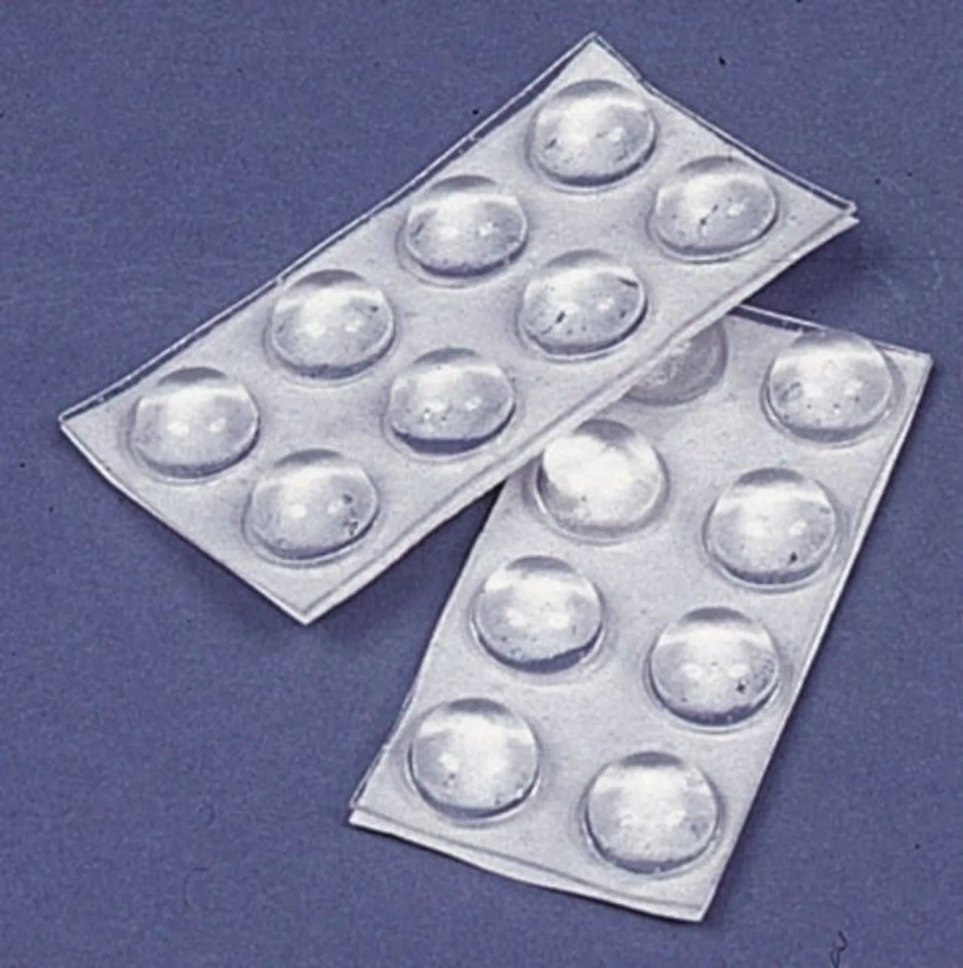 Lärmdämpfer rund, 11x5mm, 16 Stück