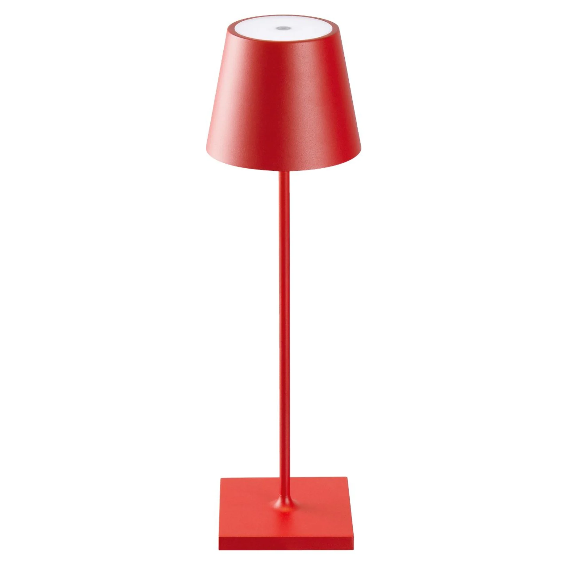 Sigor Akku-Tischleuchte Nuindie 380 mm rot