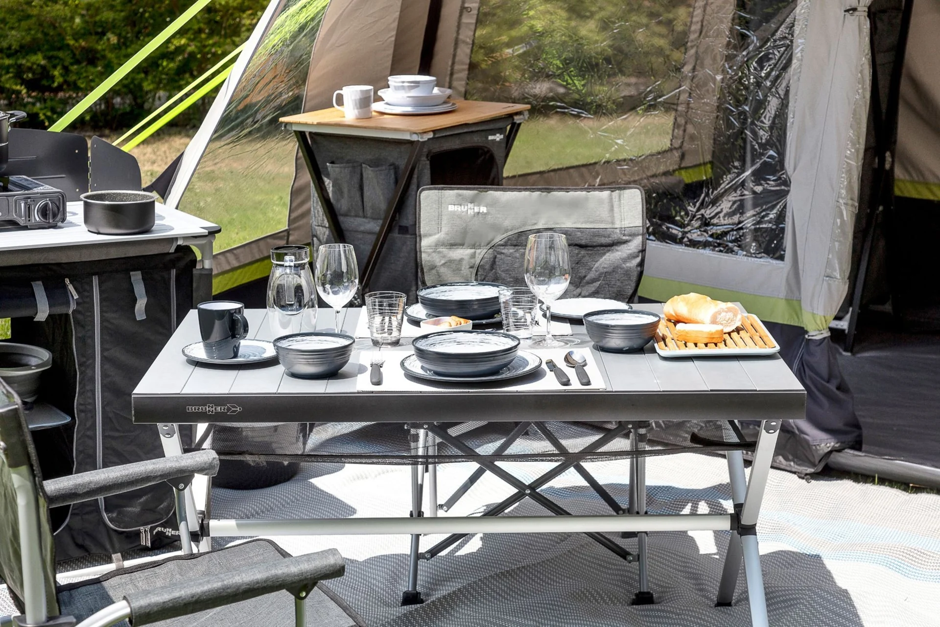 Brunner Accelerate 4 Campingtisch 121 x 80 cm