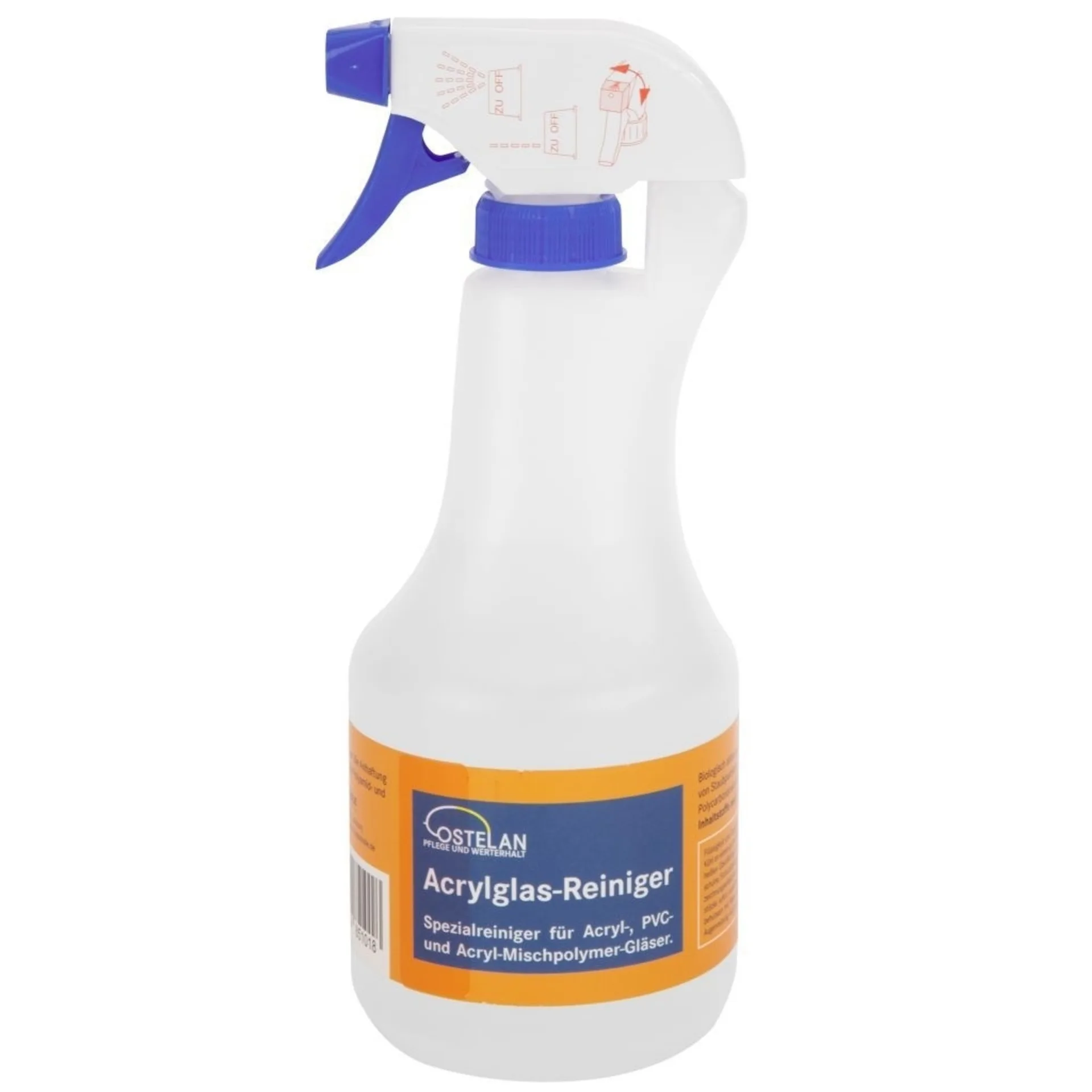 Nettoyant pour verre acrylique 500 ml