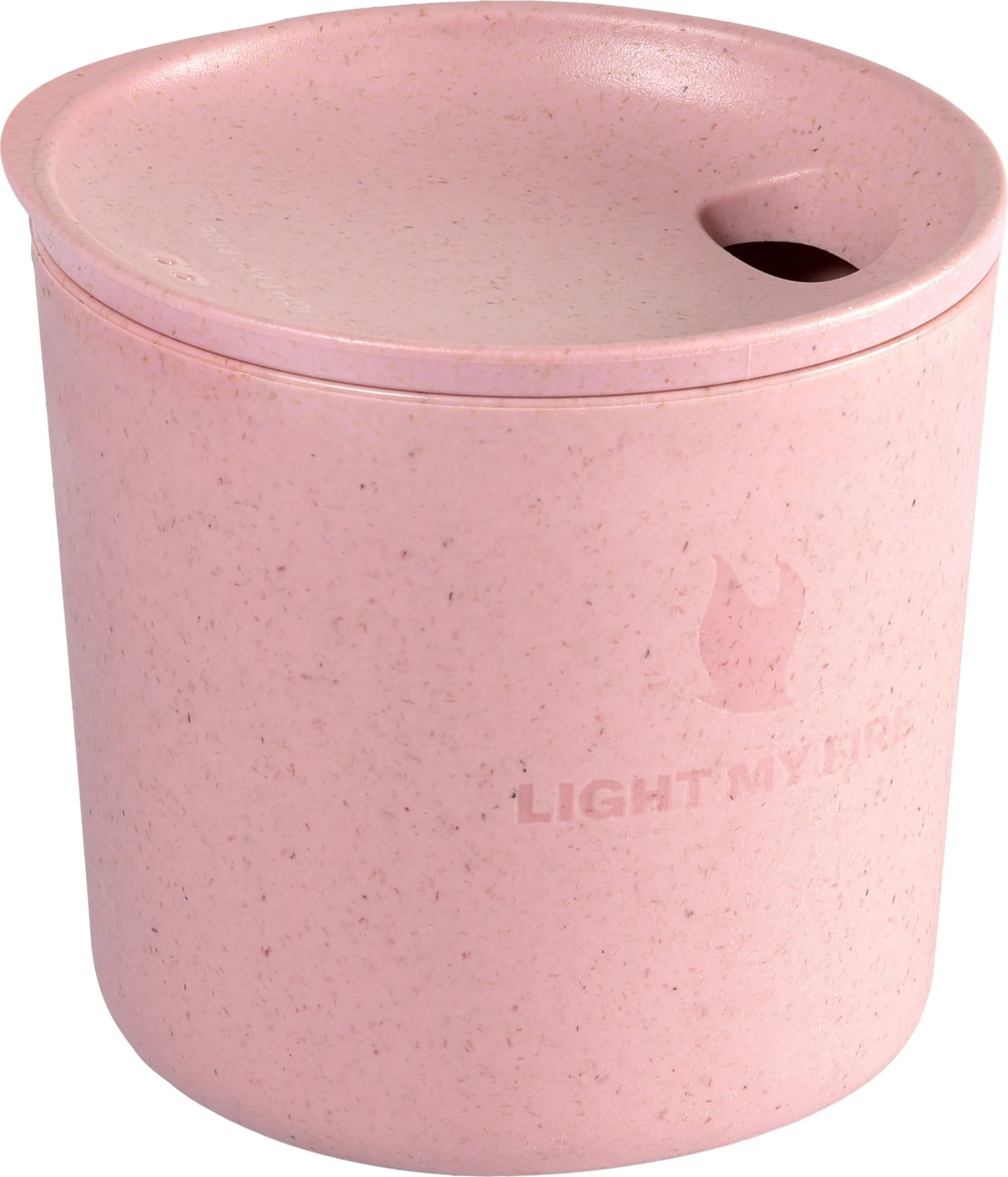 Gobelet Light My Fire MyCup'n Lid short, couleur rose poudré