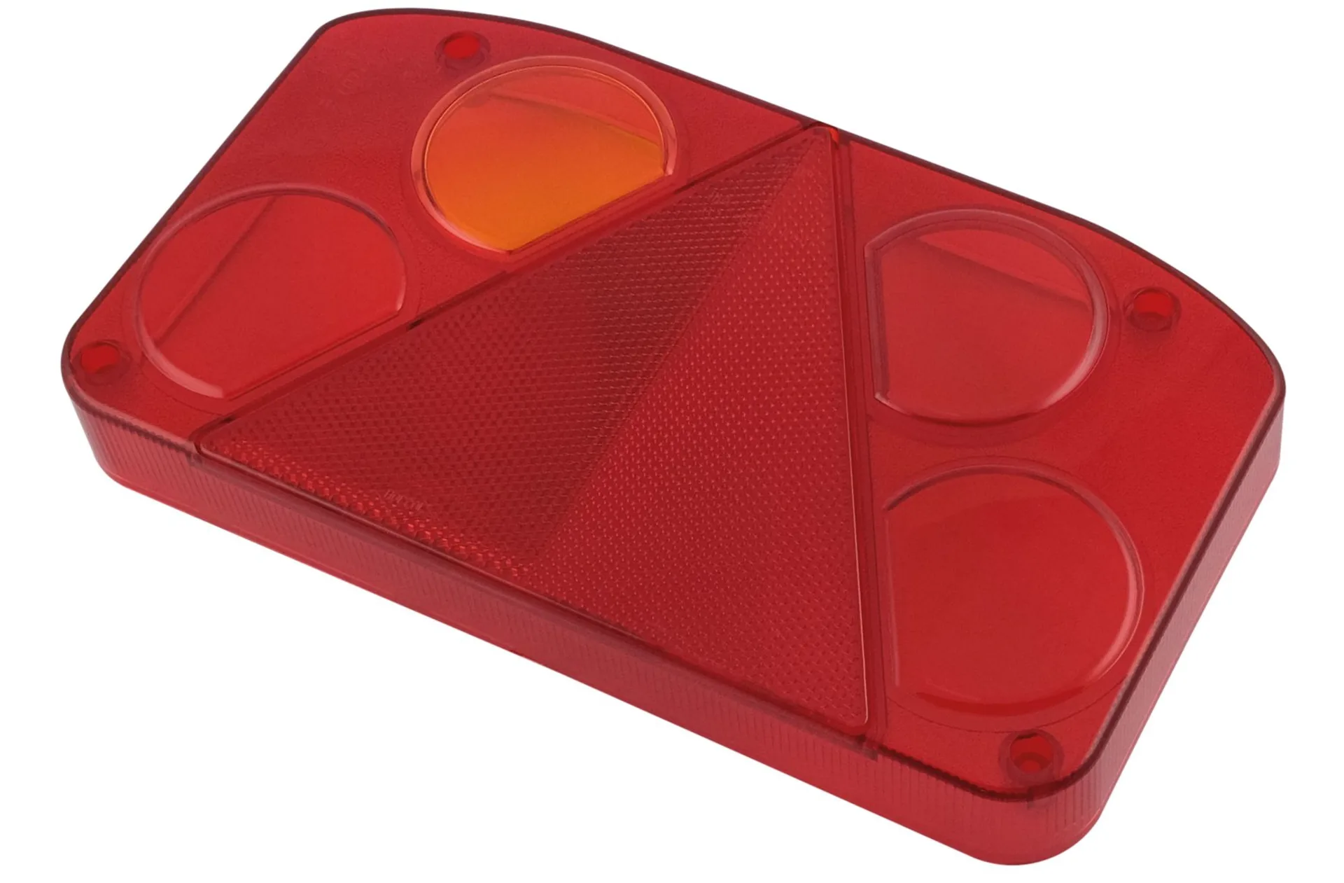 Horpol - Ersatzglas zu Schlussleuchten links 238 x 138 mm, für diverse Modelle LZT... und LZD...