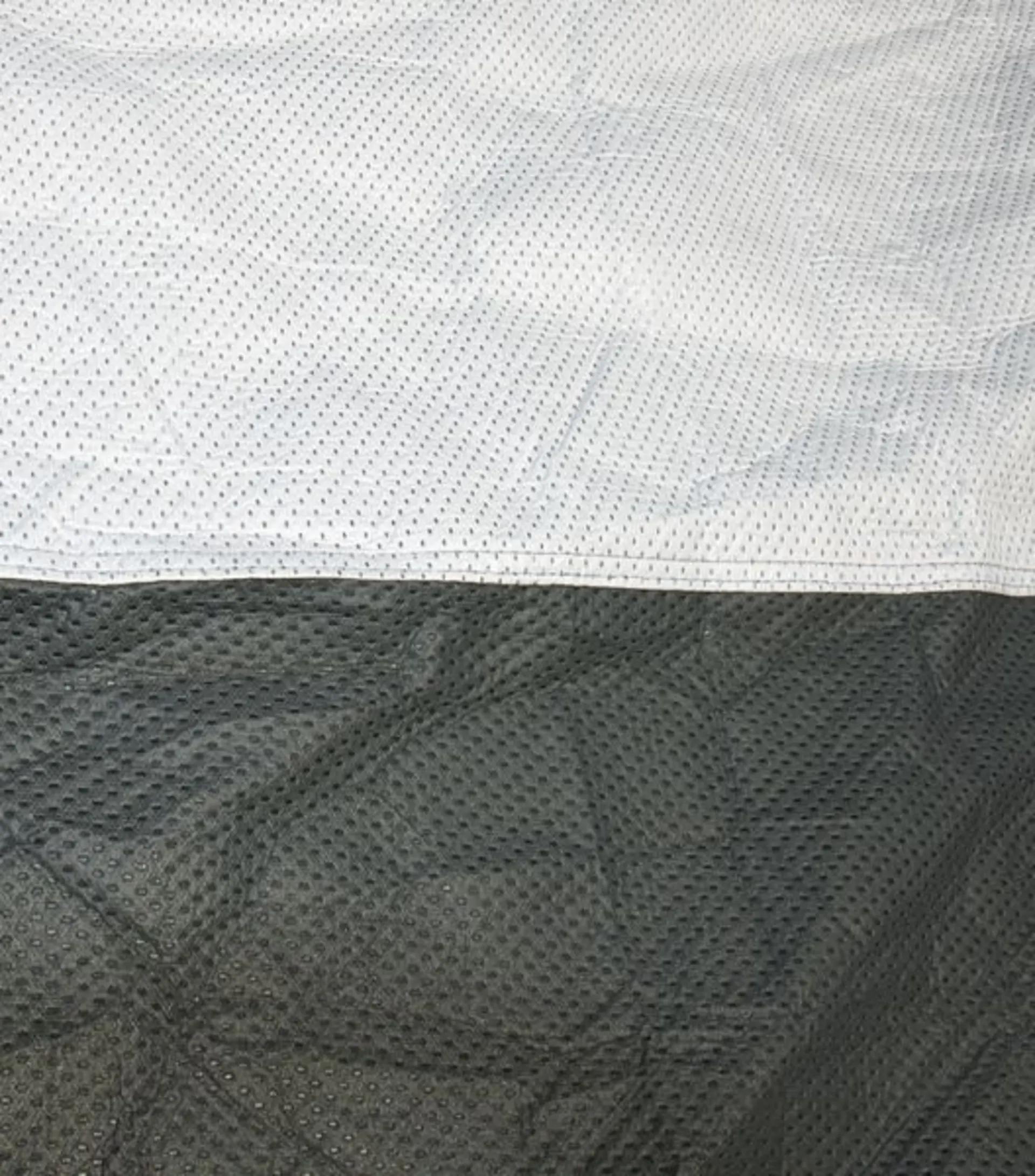 Wohnwagen Schutzhülle PREMIUM 590cm grau