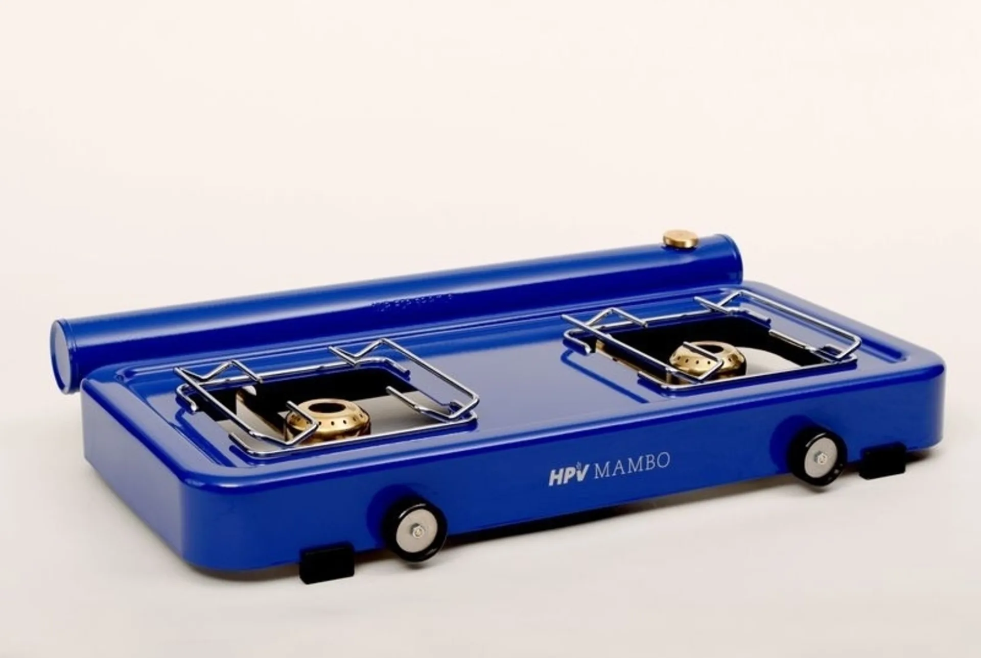 Cuisinière à alcool Mambo 2 feux bleu avec puissance 2x1 kW