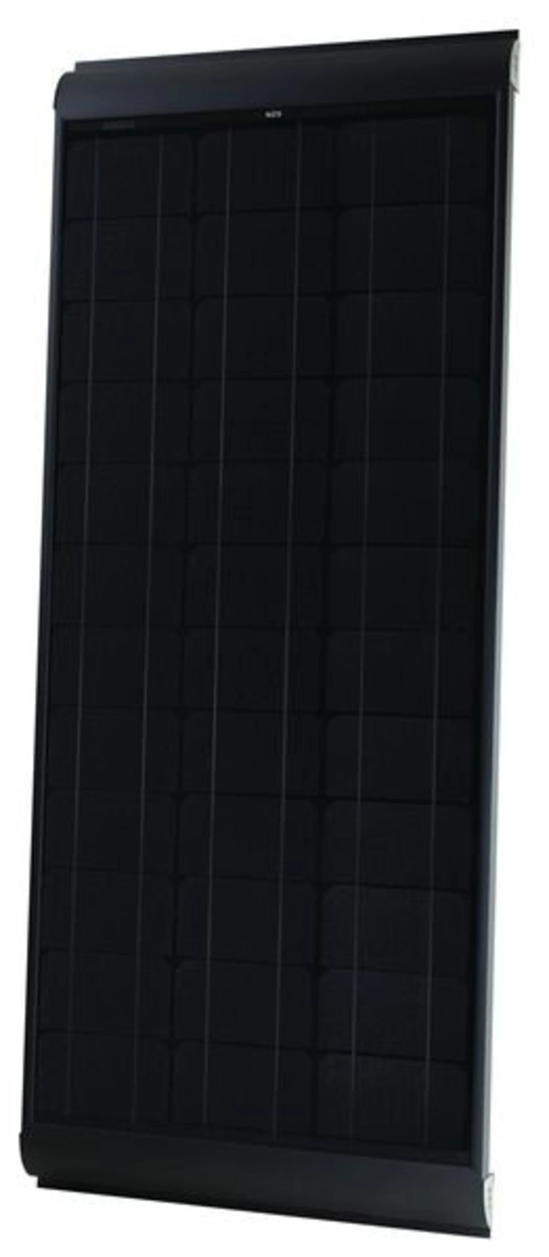 panneau solaire monocristallin 165W avec supports et spoilers en aluminium