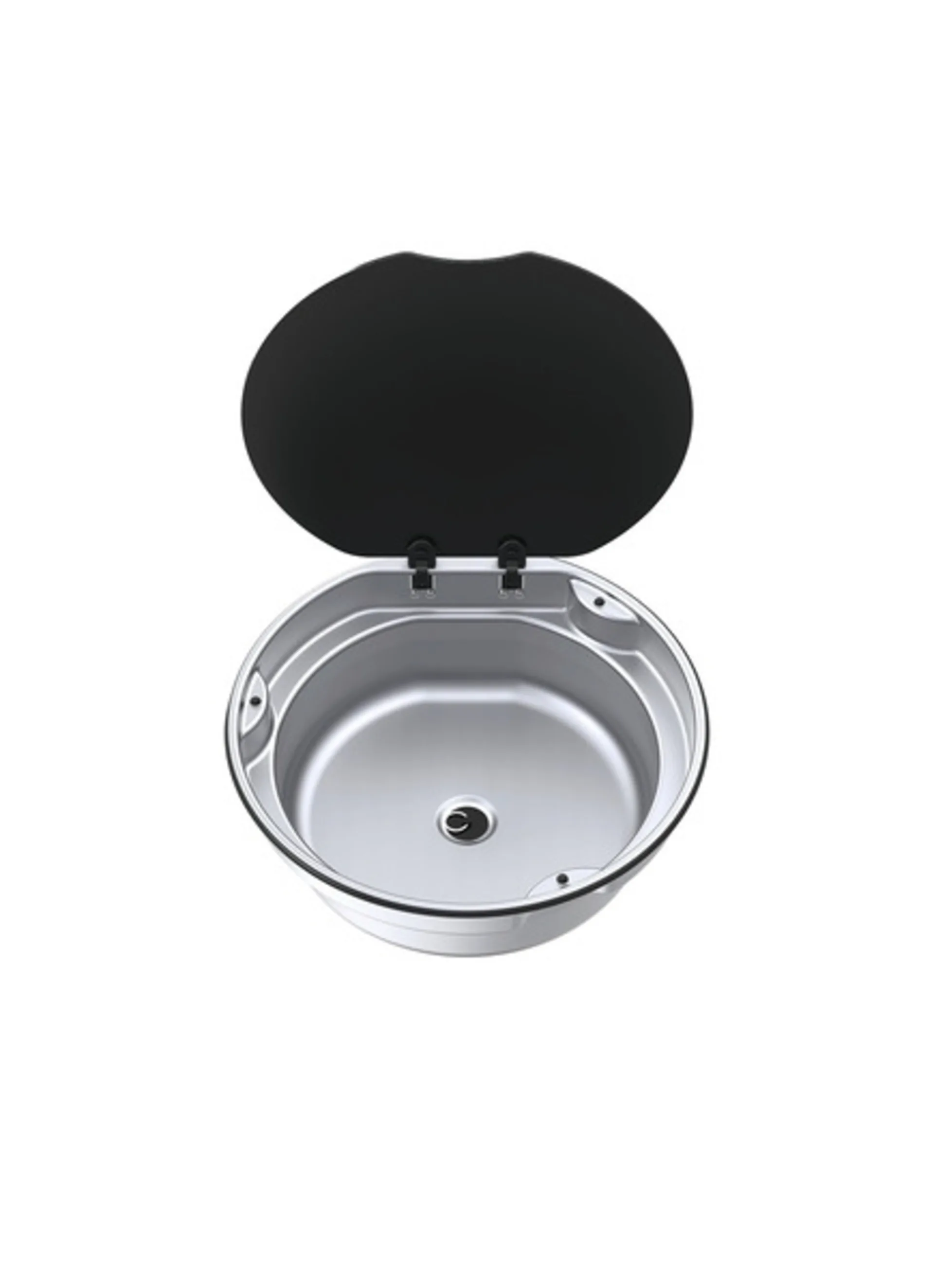 Spüle Edelstahl Ø405 x H145mm, rund, 7,4 Liter Spüle Edelstahl Ø405 x H145mm, rund, 7,4 Liter