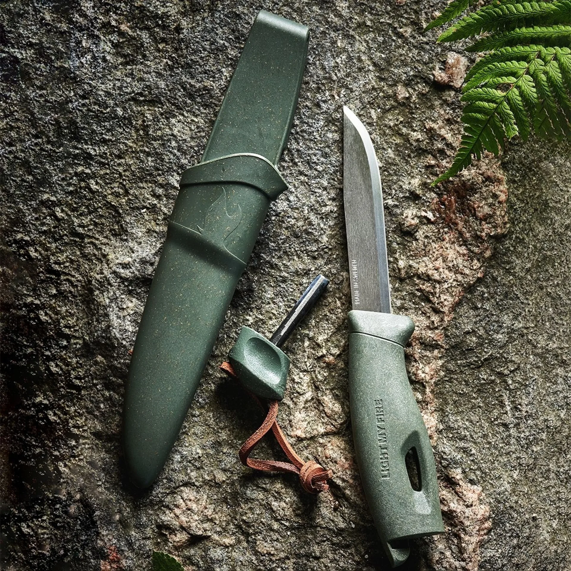 Light My Fire Swedish FireKnife 2in1 Anzünder cocoshell