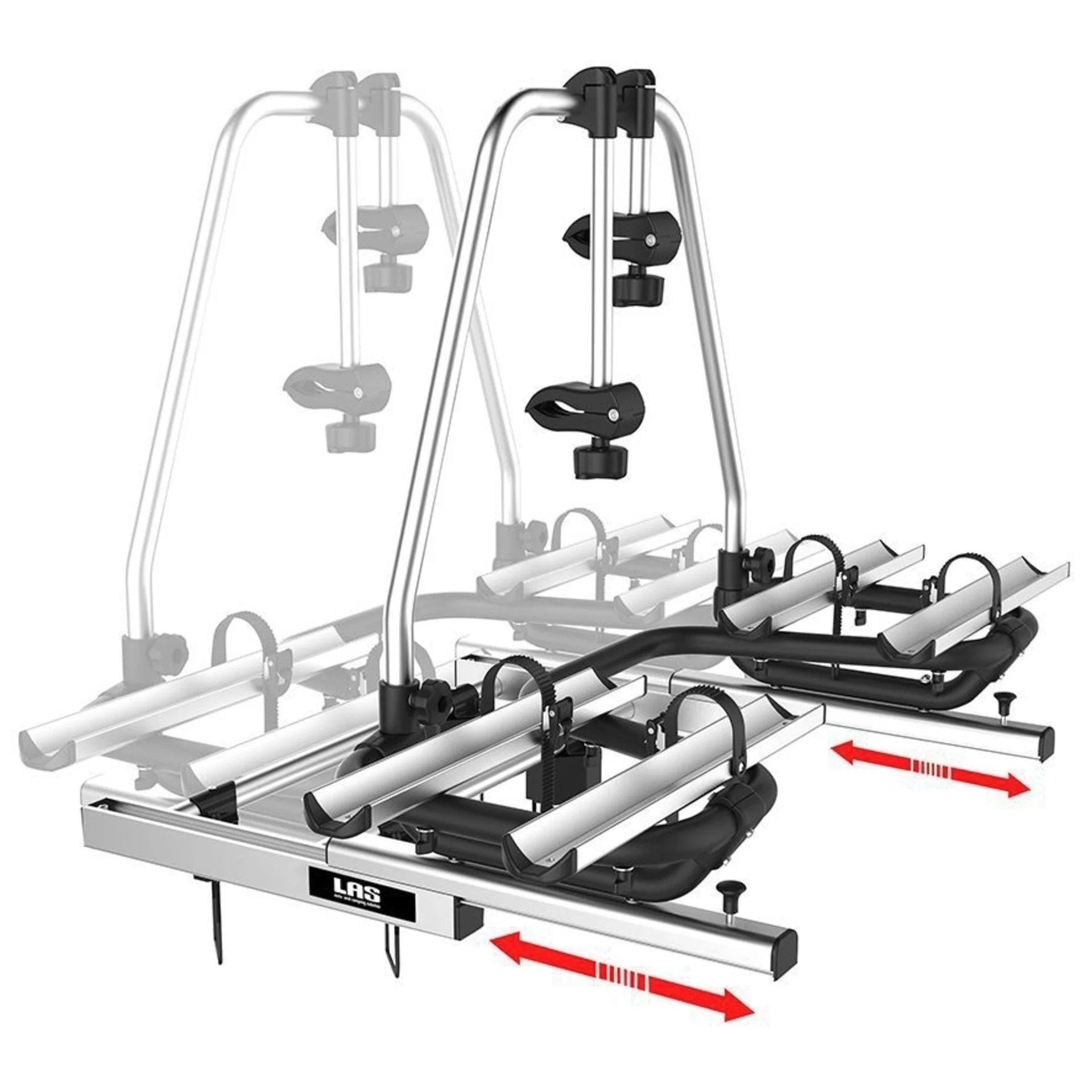 LAS Fahrradträger BC260 für Wohnwagendeichsel, 2 Räder