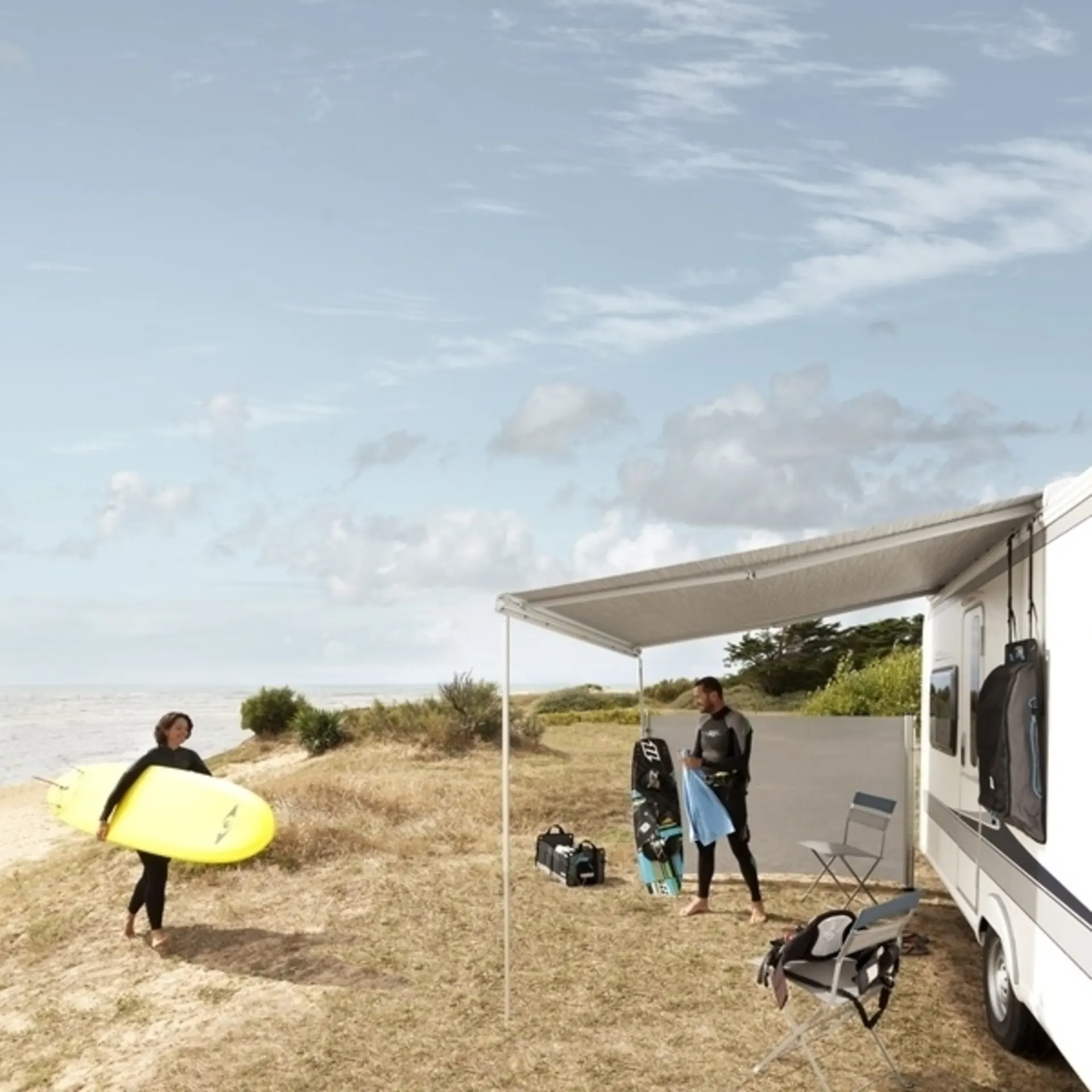 Thule Windscreen protection contre le vent et les regards indiscrets