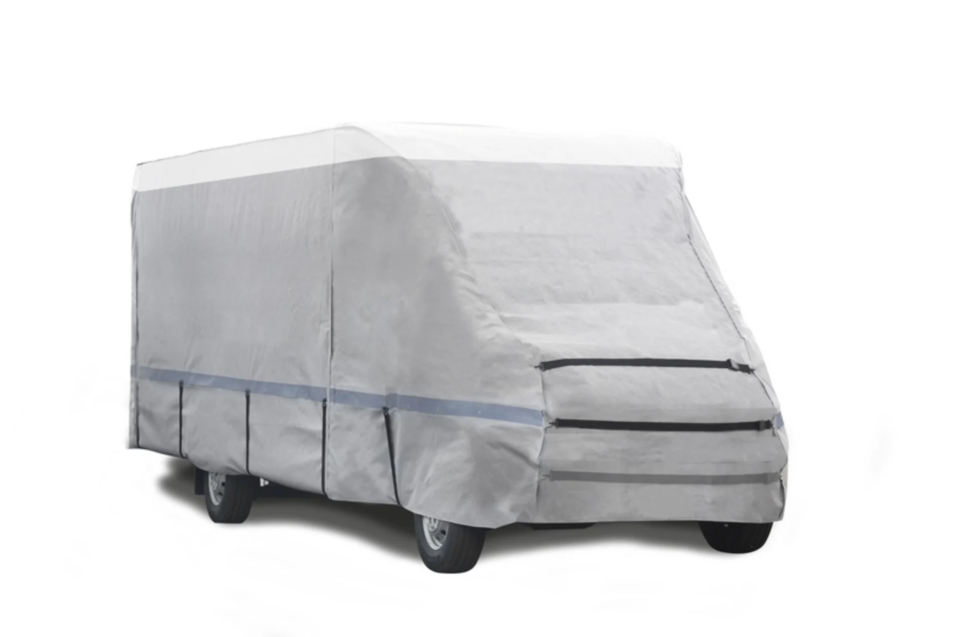 Reisemobil Schutzhülle L550cm B240 cm H270 cm, grau, TYVEK
