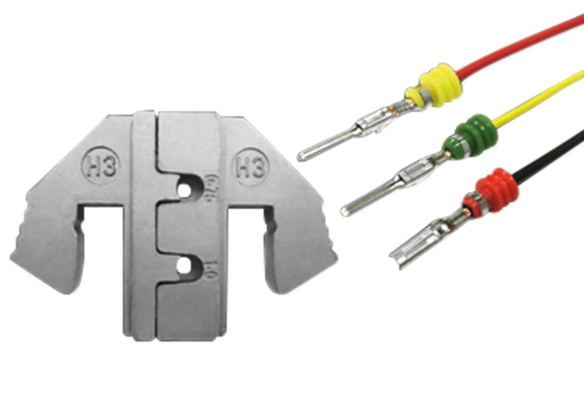 Pressformen H3 für AMP Superseal 0.75/1mm2 passend zu Presszange GL0601/PZ Pressformen H3 für AMP Superseal 0.75/1mm2 passend zu Presszange GL0601/PZ