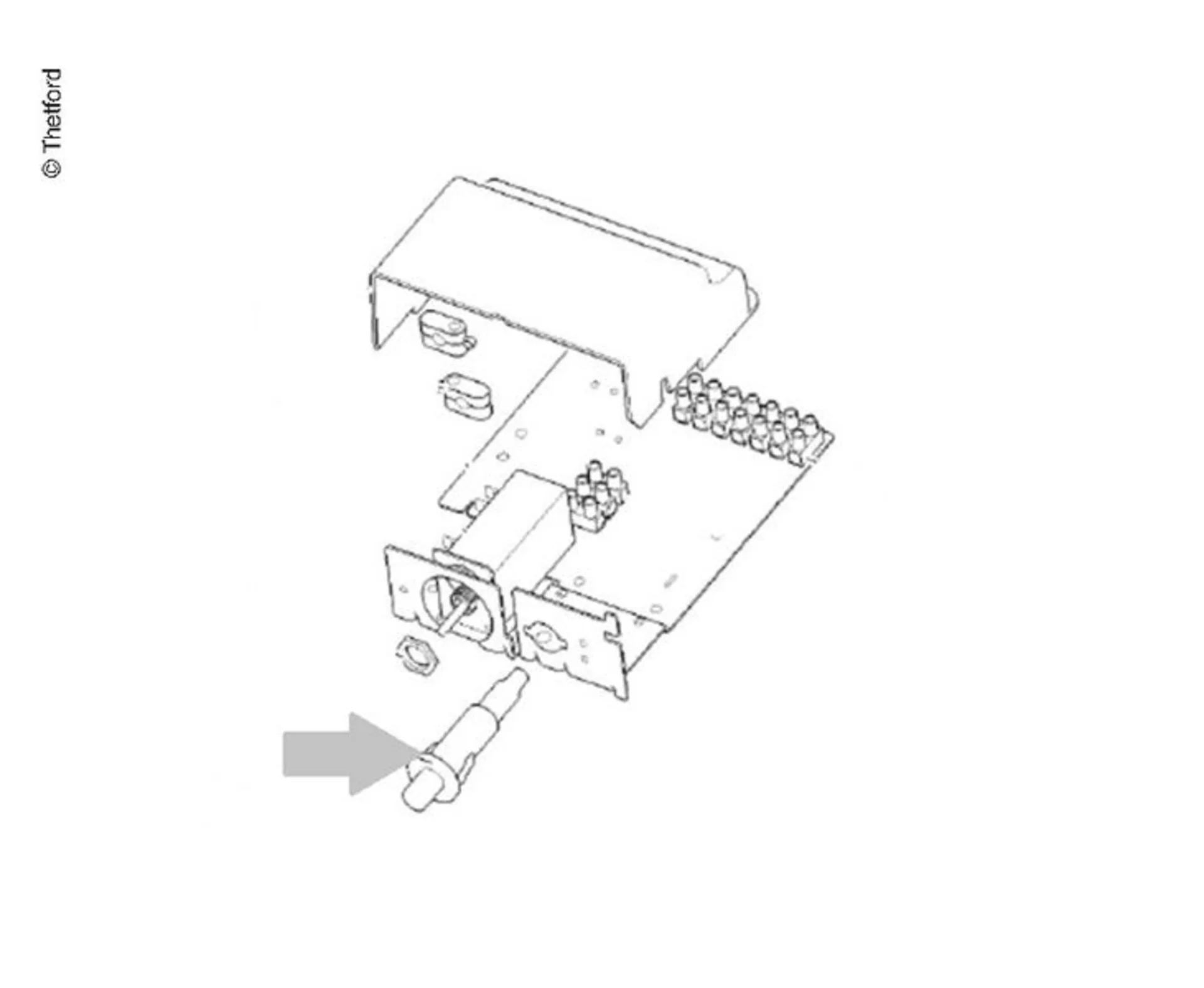 Piezo Igniter Gris